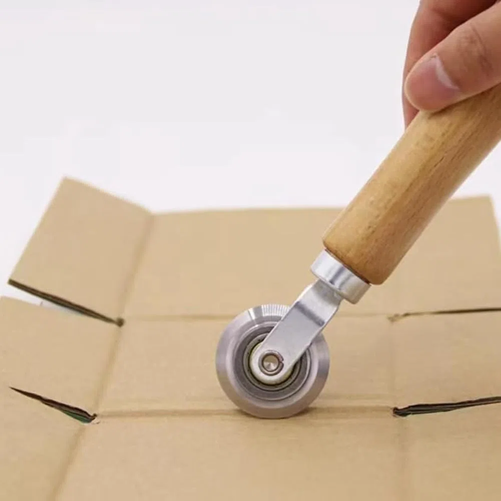 Caja de cartón de tamaño grande, herramienta para cortar cartón, herramienta de corte de cartón fino, herramienta de muesca de 1,2 mm