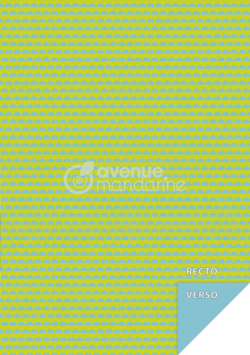 AVENUE MANDARINE - 96 hojas impresas con motivos geométricos - Ocio creativo, scrapbooking y DIY - 24 diseños decorativos x 4, doble cara - A4, 21 x 29,7 cm 80 g - CC058C Paper Pack Geometric