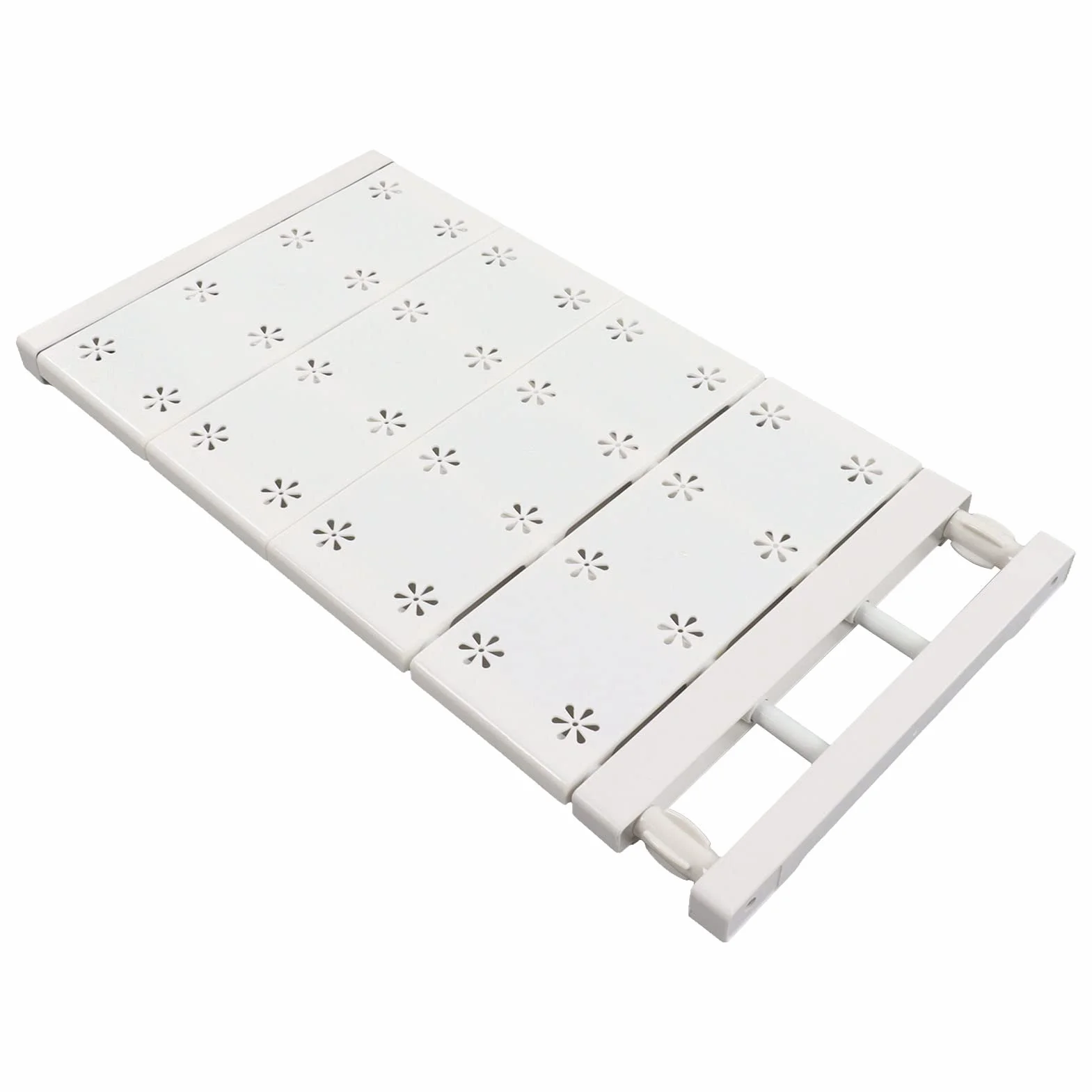 Estante de Tensión Extensible 50 80 cm para Armario Cocina Baño sin Taladro Ajustable para Almacenamiento, Hogar, Cocina, Baño, Armarios Pequeños