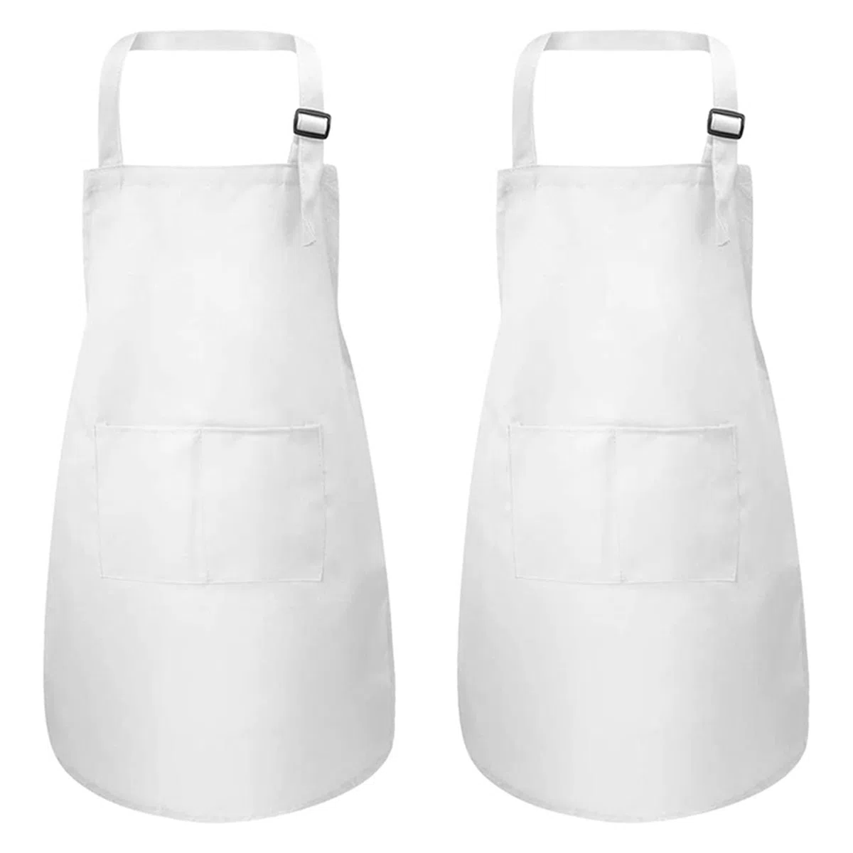 30 Piezas Conjunto de Delantal para NiñOs y Gorro de Cocinero Delantal de Cocina Infantil Ajustable para Cocinar y Pintar