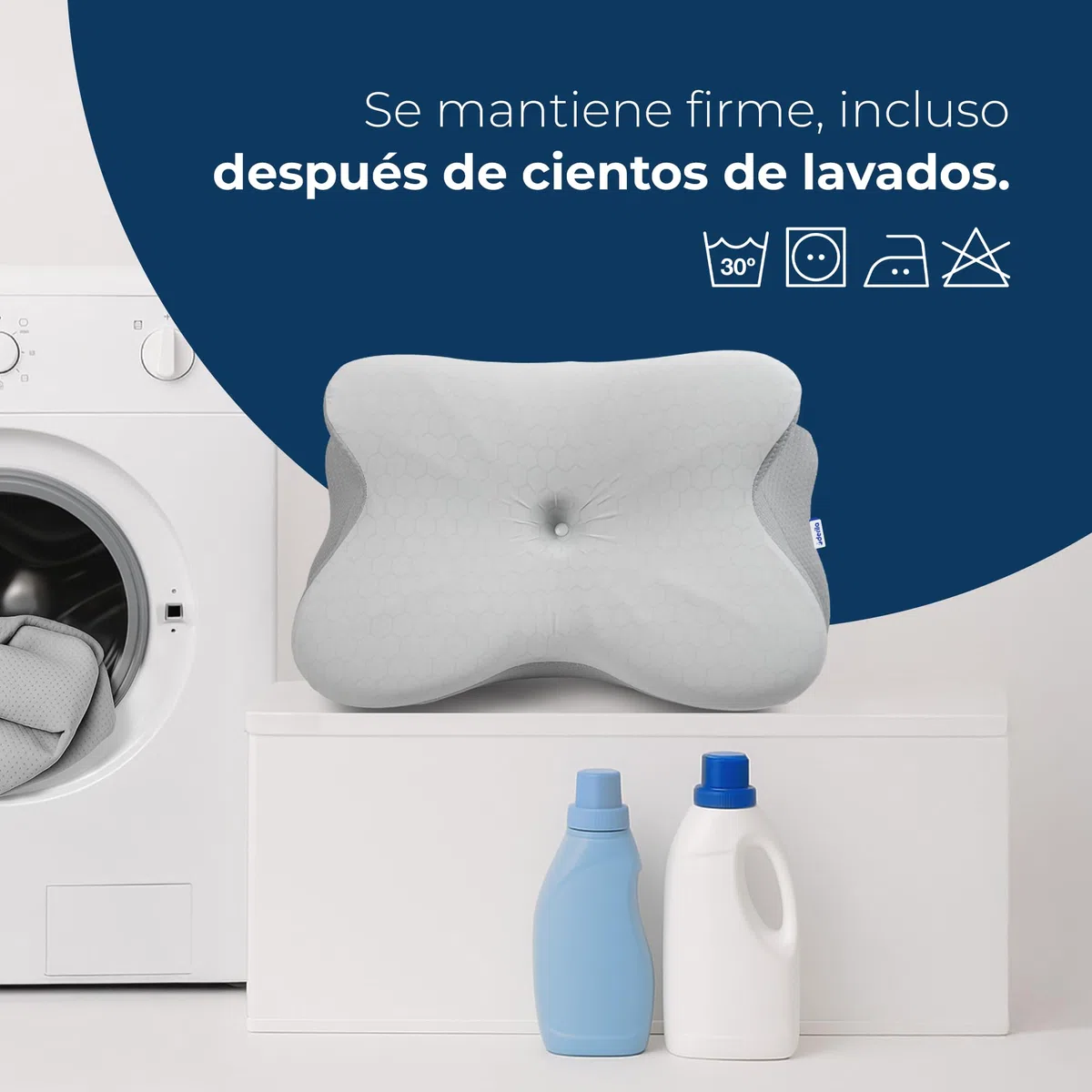Derila Ergo Funda de Almohada Térmica con PCM – Funda con Regulación de Temperatura Refrescante y Cálida