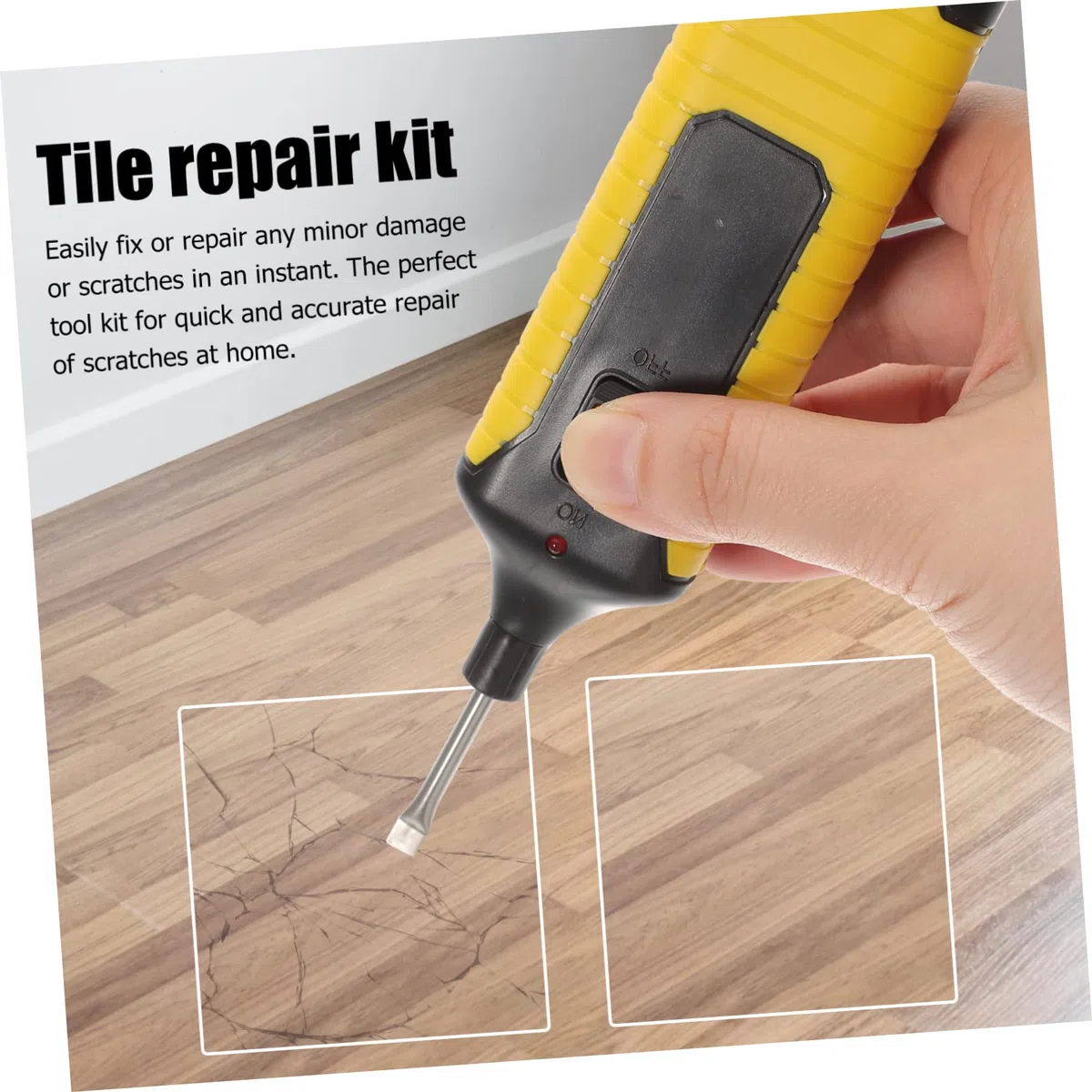 Zerodeko Kit Reparación Madera para Muebles y Suelo Cera en 1 Set Restauración Rápida y Acabado Preciso