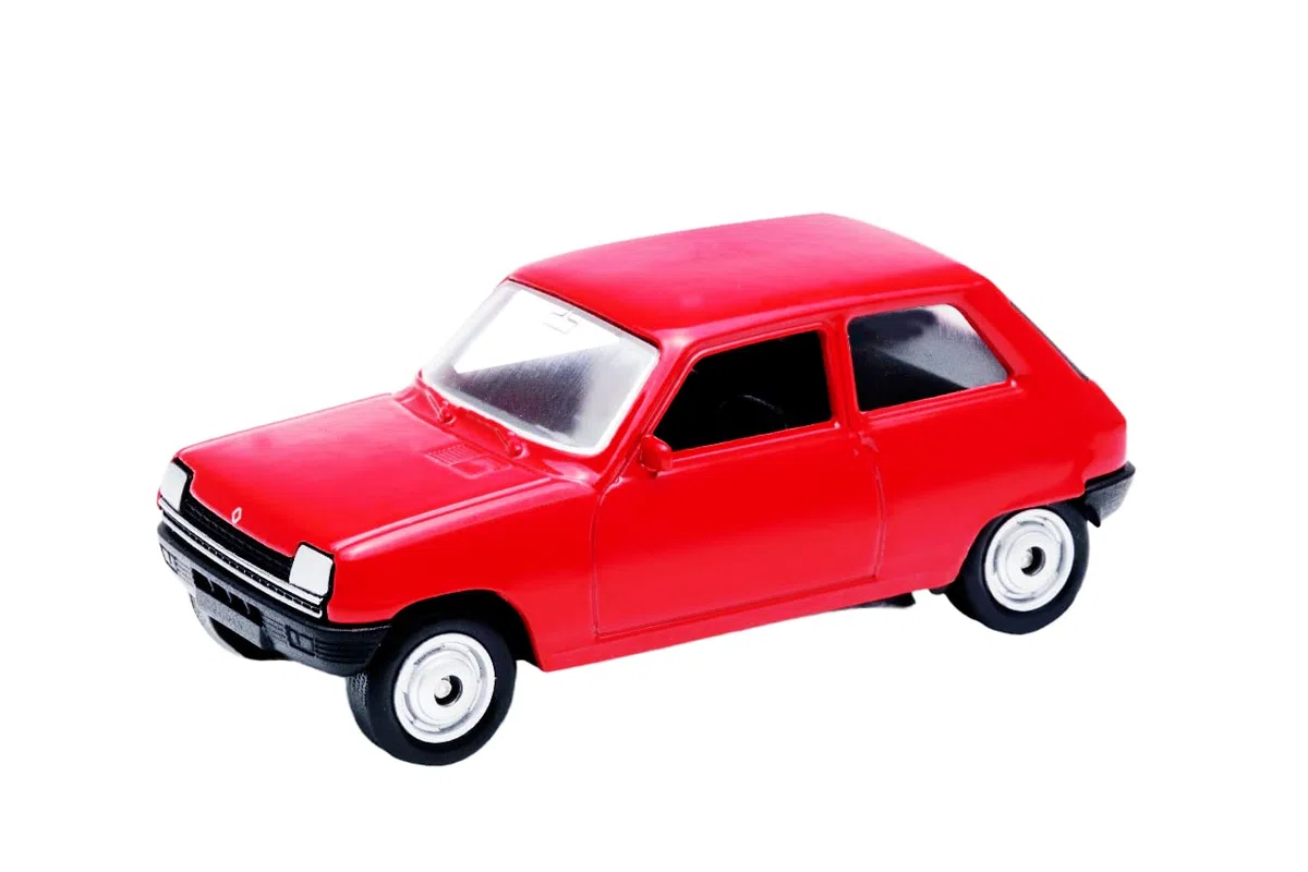 OPO 10 - Lote de 6 Coches Miniatura de 3 Inches: Renault Citroen R12 R5 2CV DS MEHARI - WEL13