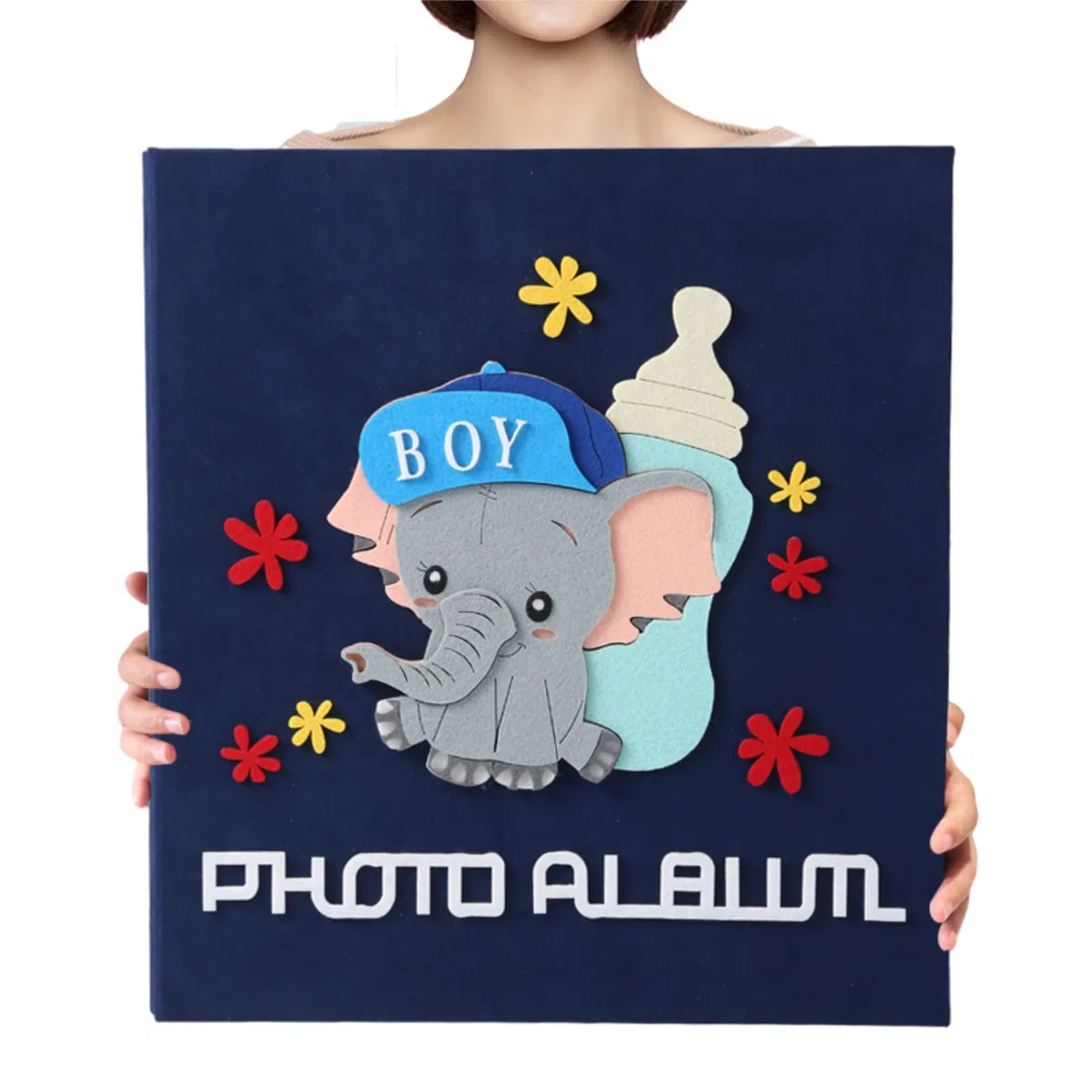 Álbum Infantil Tipo intersticial, álbum de Fotos de Gran Capacidad de 6 Pulgadas 1000, página Interior de PP película de Alta Permeabilidad.