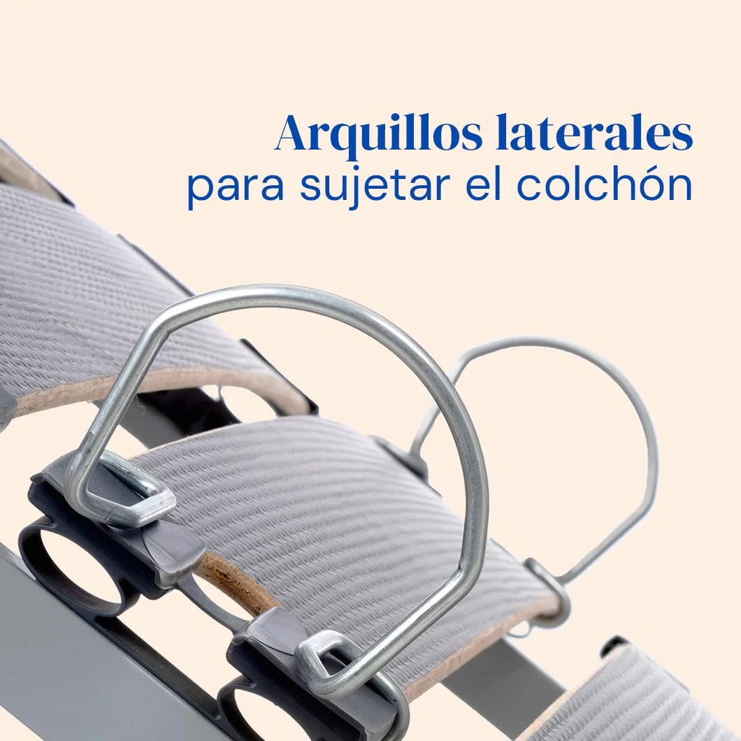 Geriafy Cama articulada con colchón viscoelástico V6 105x190 cm | Pack completo, colchón viscoelástico de 20 cm, funda impermeable, máximo confort