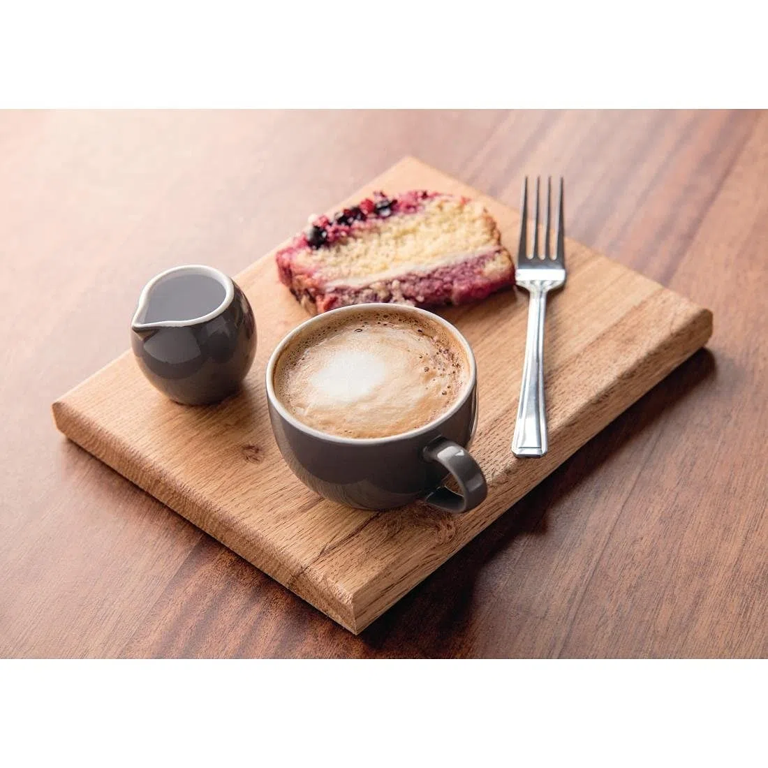 Olympia gk078 café taza de café, 340 ml, 12 oz, carbón (Pack de 12)