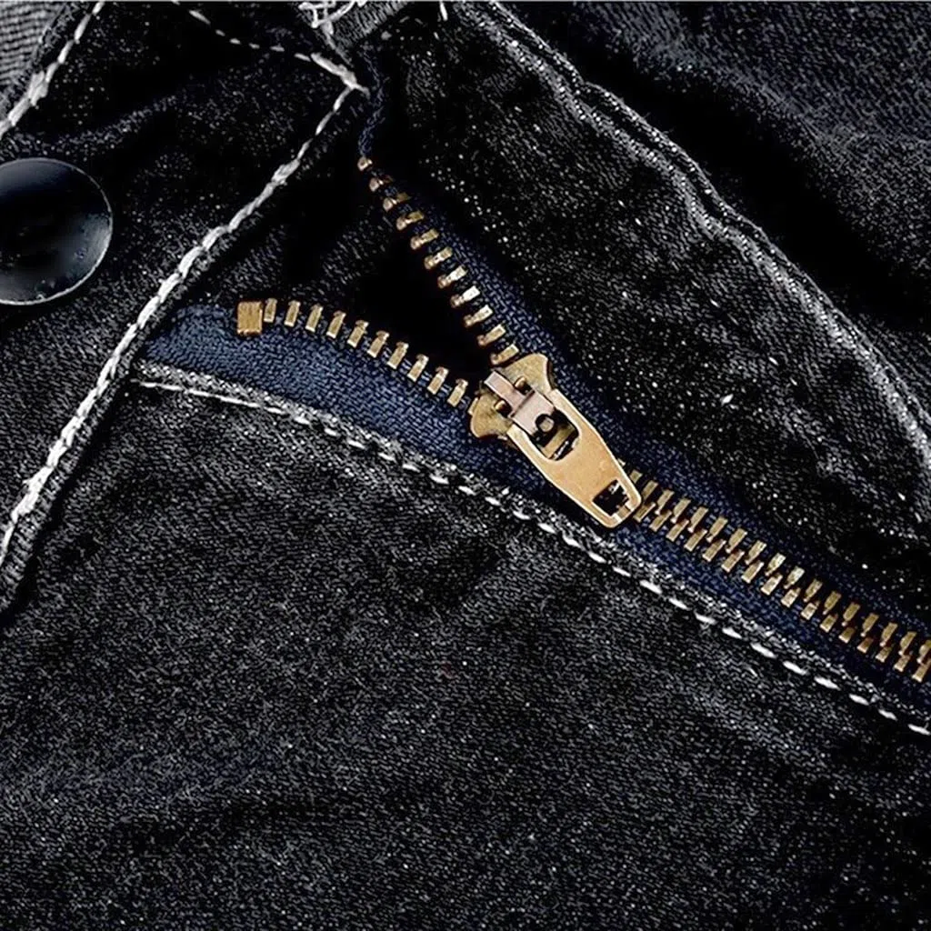 Cremallera – Extremo abierto Cremalleras invisibles de latón #4 for costura jeans 10 piezas 13-18 cm(15cm)