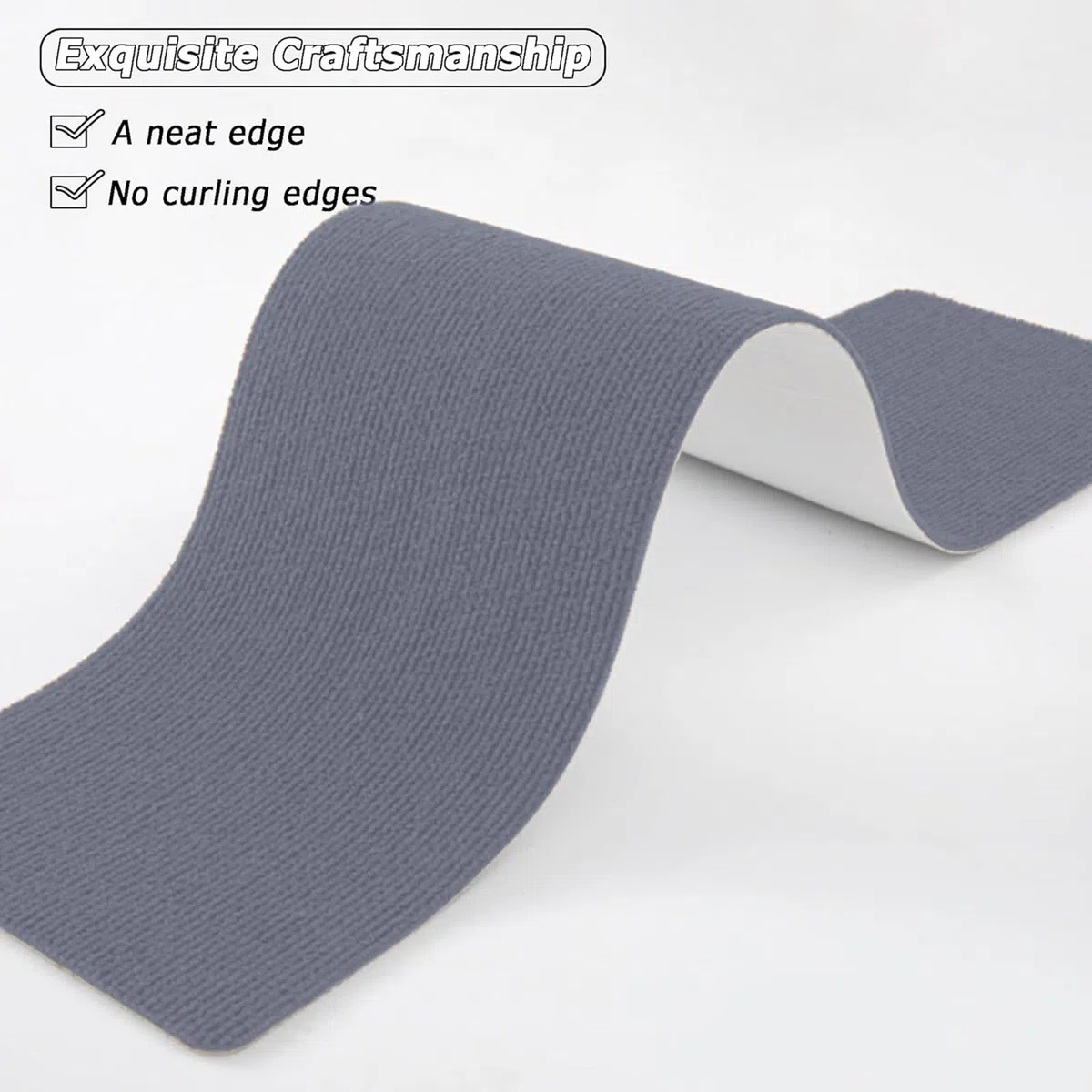Alfombrillas antideslizantes para escaleras, 26 x 62 cm, TPE, reutilizables y cortables, juego de 5 unidades, perfectas para niños y seguridad en el hogar, cubiertas de escaleras interiores