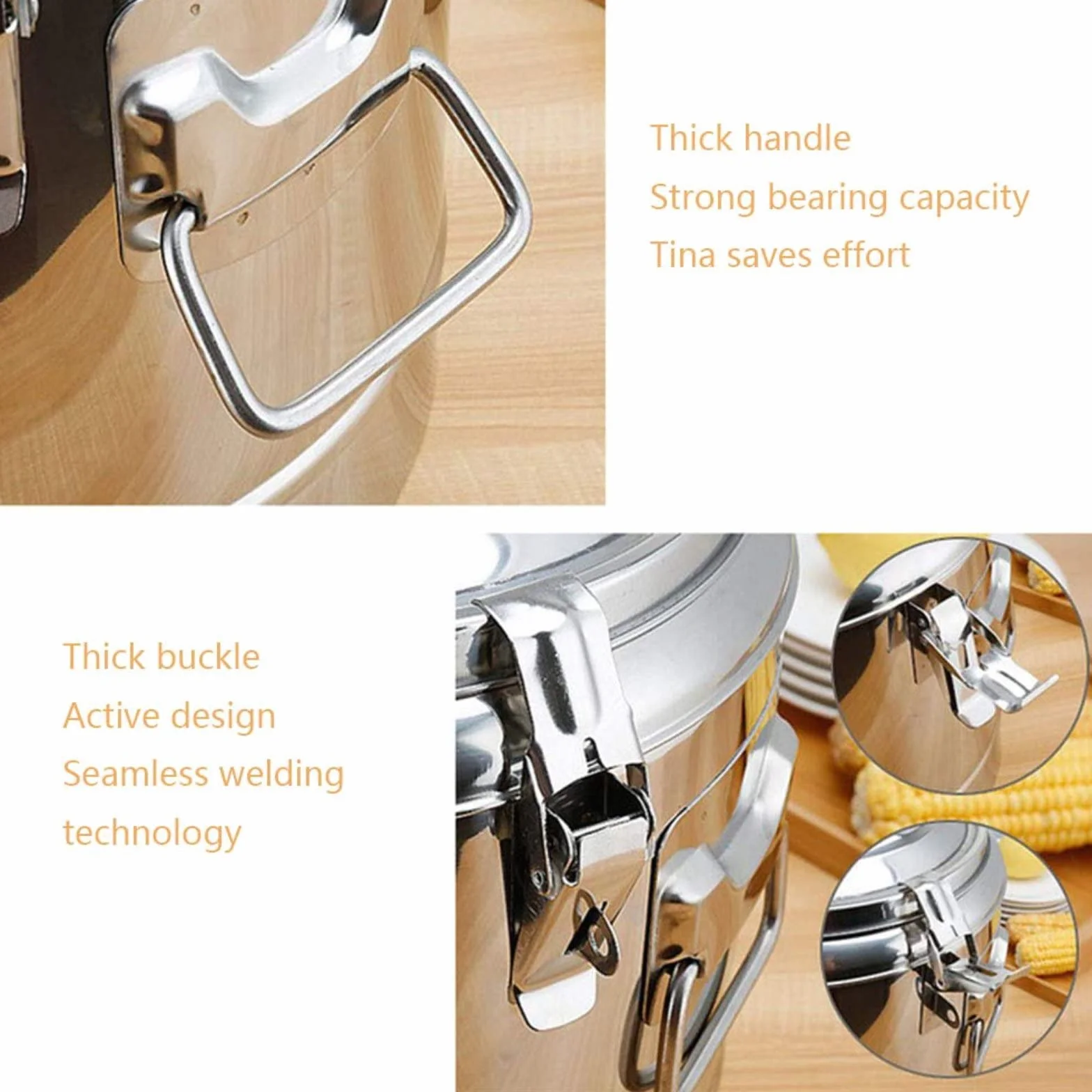 Dispensador de bebidas aislado, termo de acero inoxidable con espiga para bebidas frías y calientes, ideal para té, agua, café y bebidas heladas