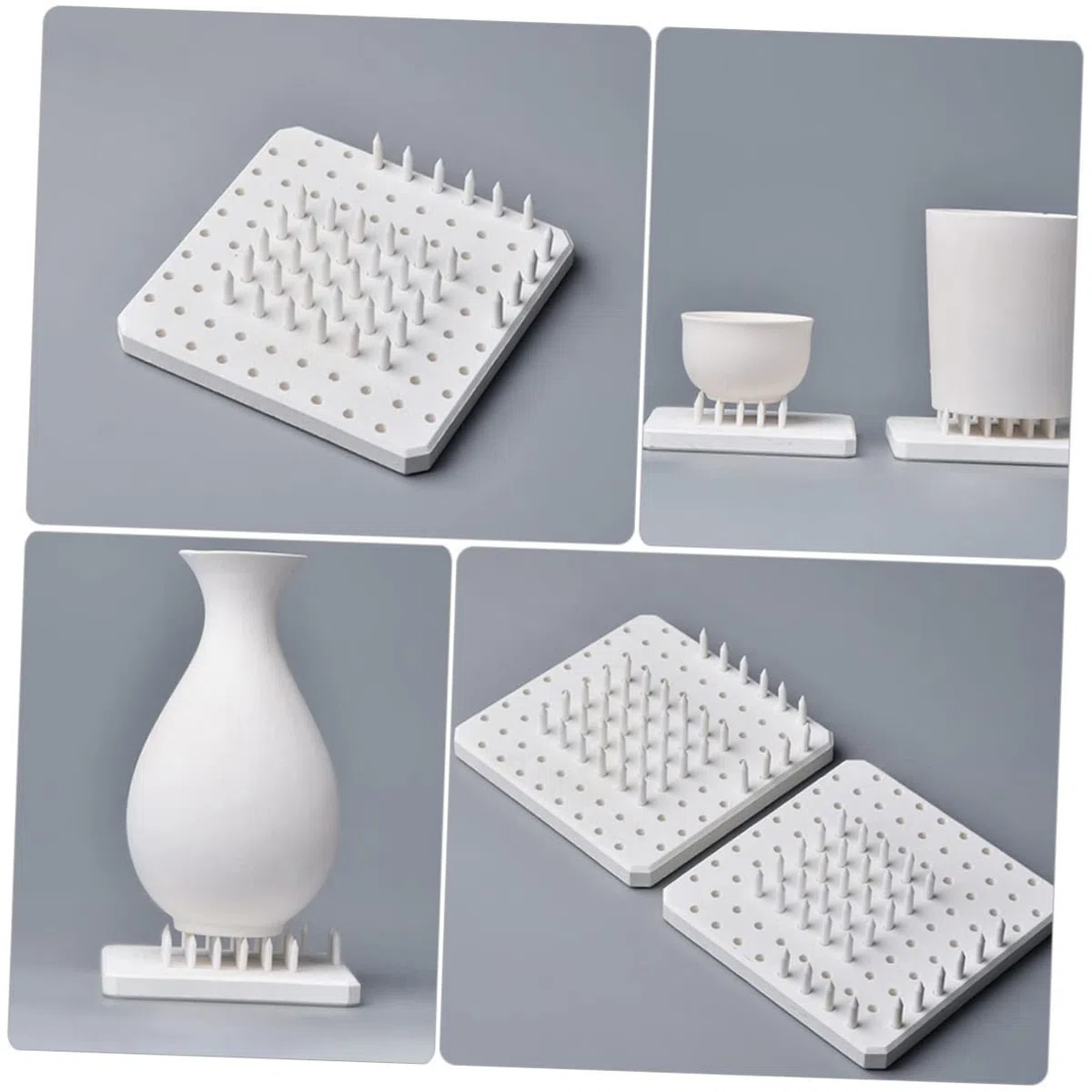 Juego De 120 Soportes Refractarios Para Hornos, Postes, Pasadores Y Zancos Para Hornos, Clavos Para Zancos De Cerámica, Clavos Para Cerámica, Pasadores De Cerámica Para Hornos,