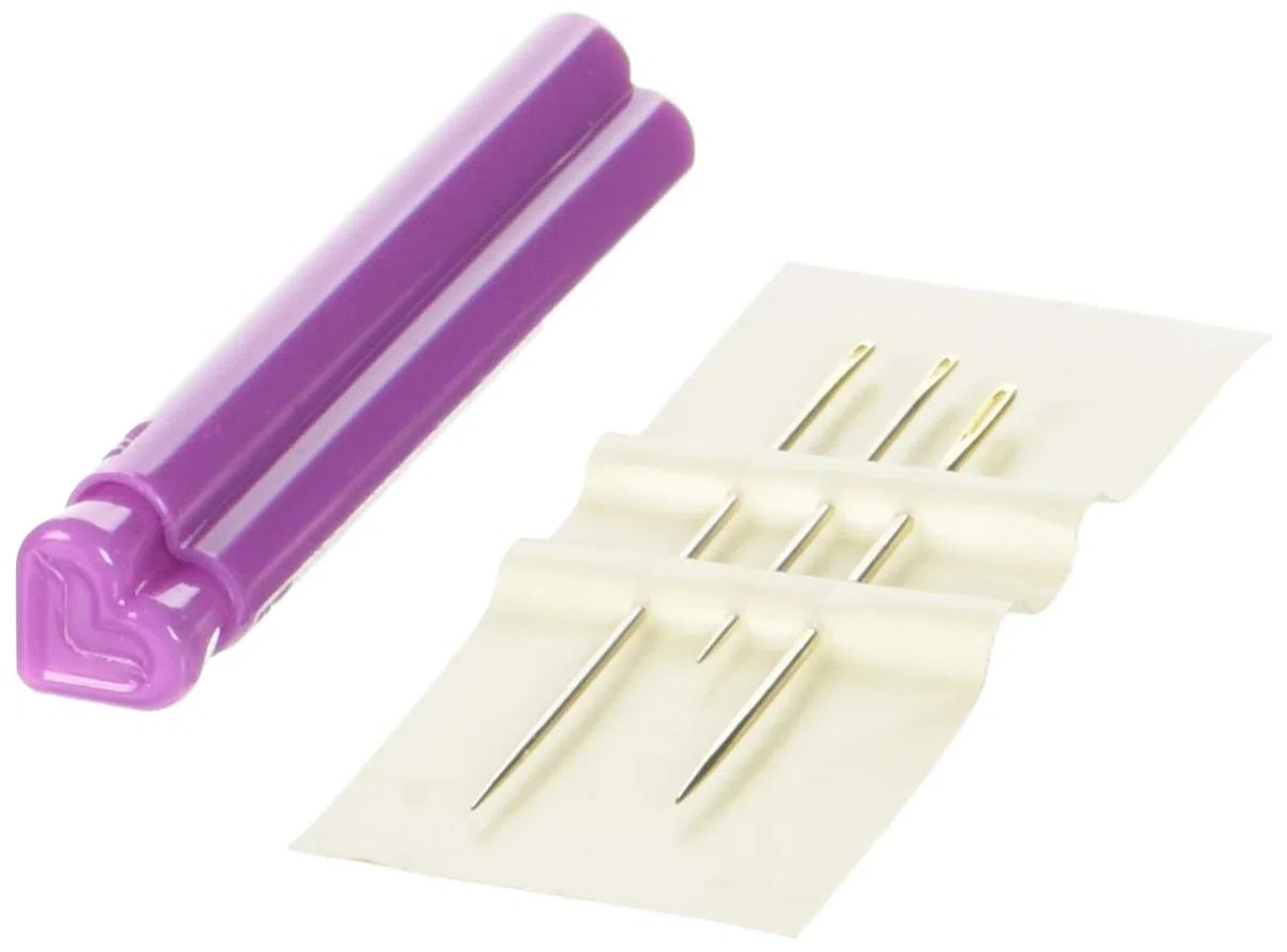 Clover Divertidas agujas de coser, multicolor