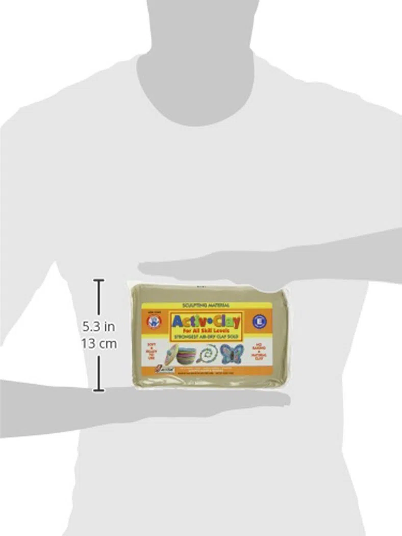 Activa Activ Arcilla Seca al Aire 1,5 kg-Blanco