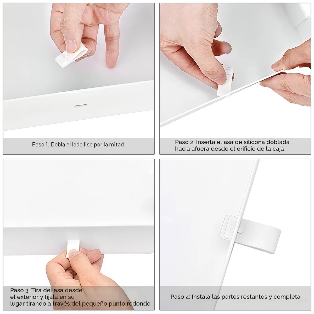 Queta Blanco Organizador de Maquillaje, se Adapta a Joyas, cepillos, Barras de Labios y cremas, Almacenamiento de Cosméticos con con 3 cajones y 8 cuadrículas