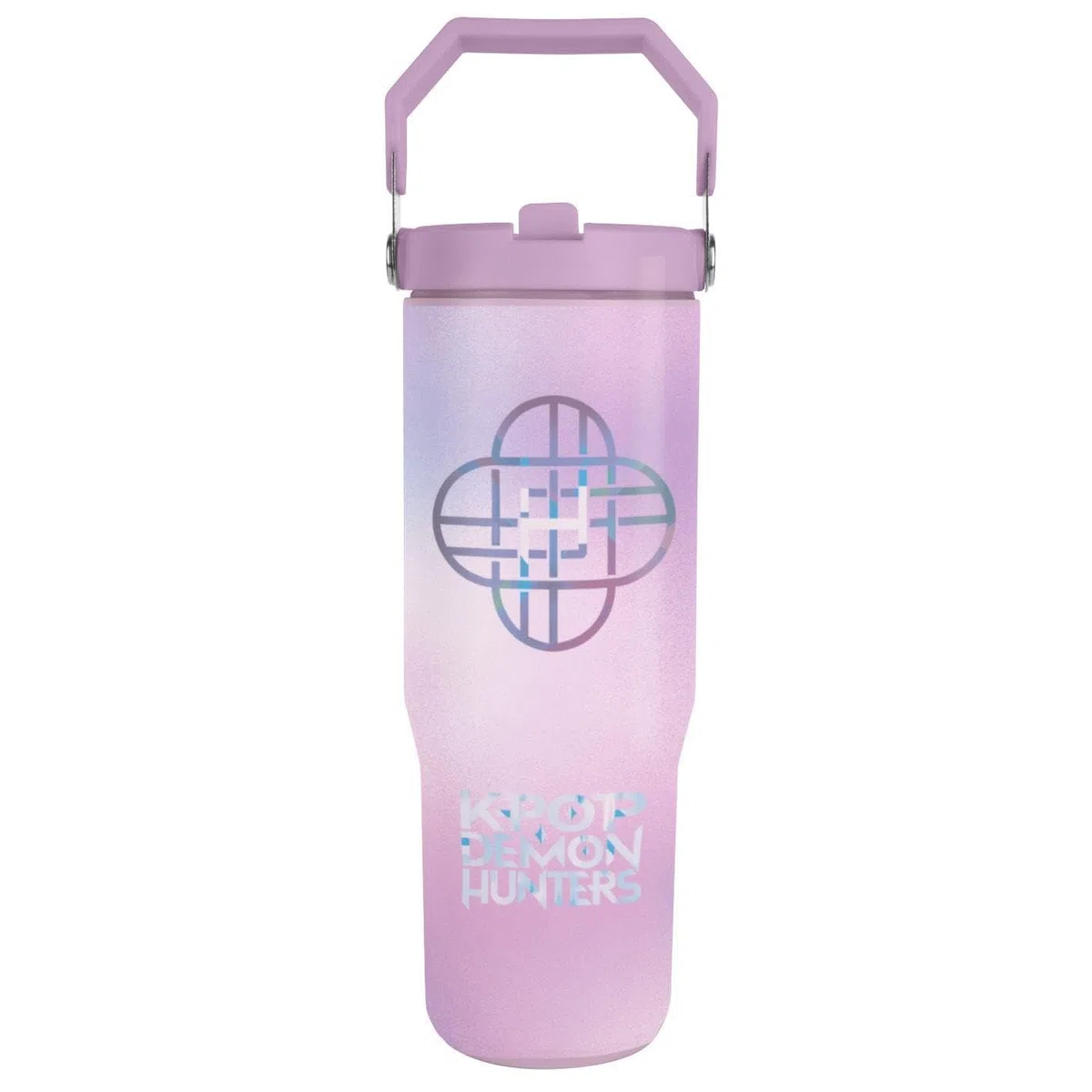 K-pop Demon Hunters (Huntrix - Vaso de 30 onzas con popote de polietileno, capacidad de 850 ml, producto con licencia oficial, vasos K-Pop para el hogar
