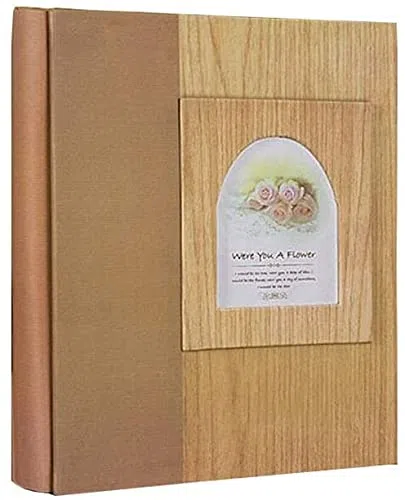 Álbum de Fotos Inserto de 6 Pulgadas para Parejas, Estudiantes, álbum de graduación, Libro, Grano de Madera clásico(Color:#2)