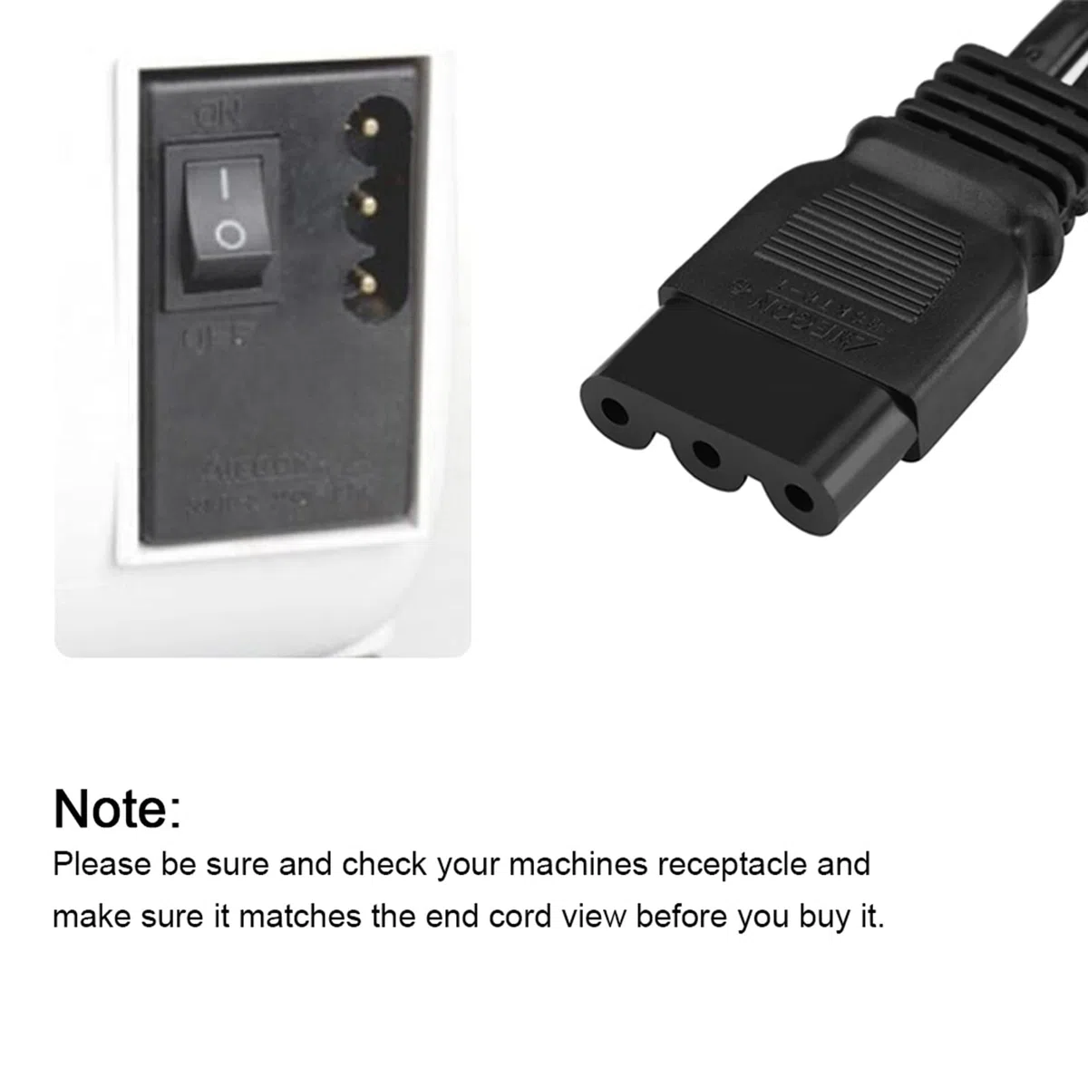 Pedal de Control de Pie para Máquina de Coser Casera con Cable de Alimentación Pedal de Control de Pie Universal con Luz y Bloque de Motor (Enchufe de la UE)