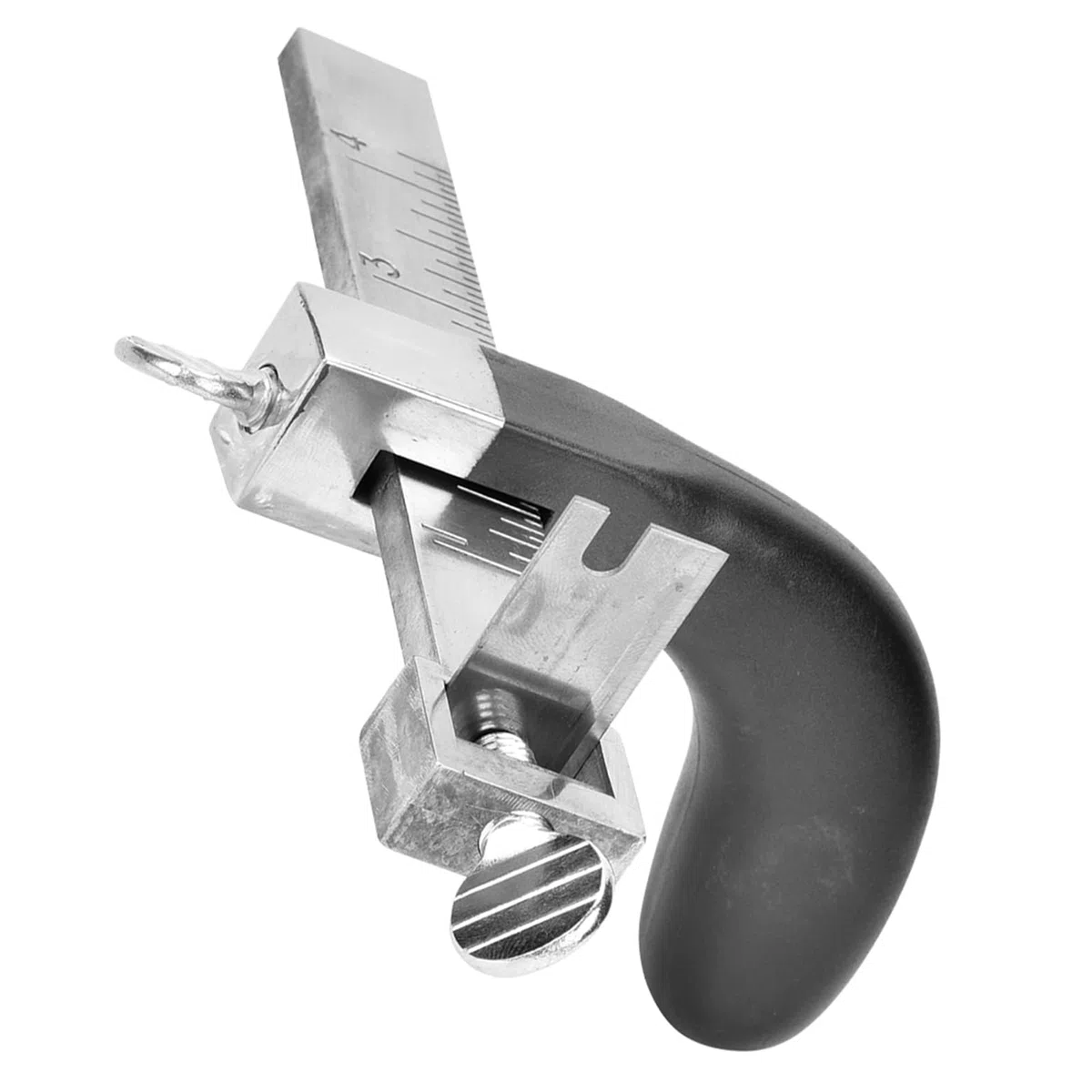 Cortador de cinturón de piel, cortador de cinturón de piel, herramienta de corte de cuero ajustable, con mango de aluminio, herramienta de corte de cuero