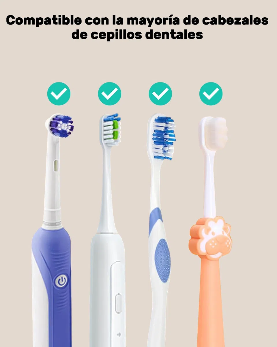 Esterilizador de Cepillos Doble UV-C y UV-A, Soporte de Cepillos de Dientes Montado en Pared con Función de Secado por Aire, Ideal para Baño, Uso Personal y Viaje (Blanco1)