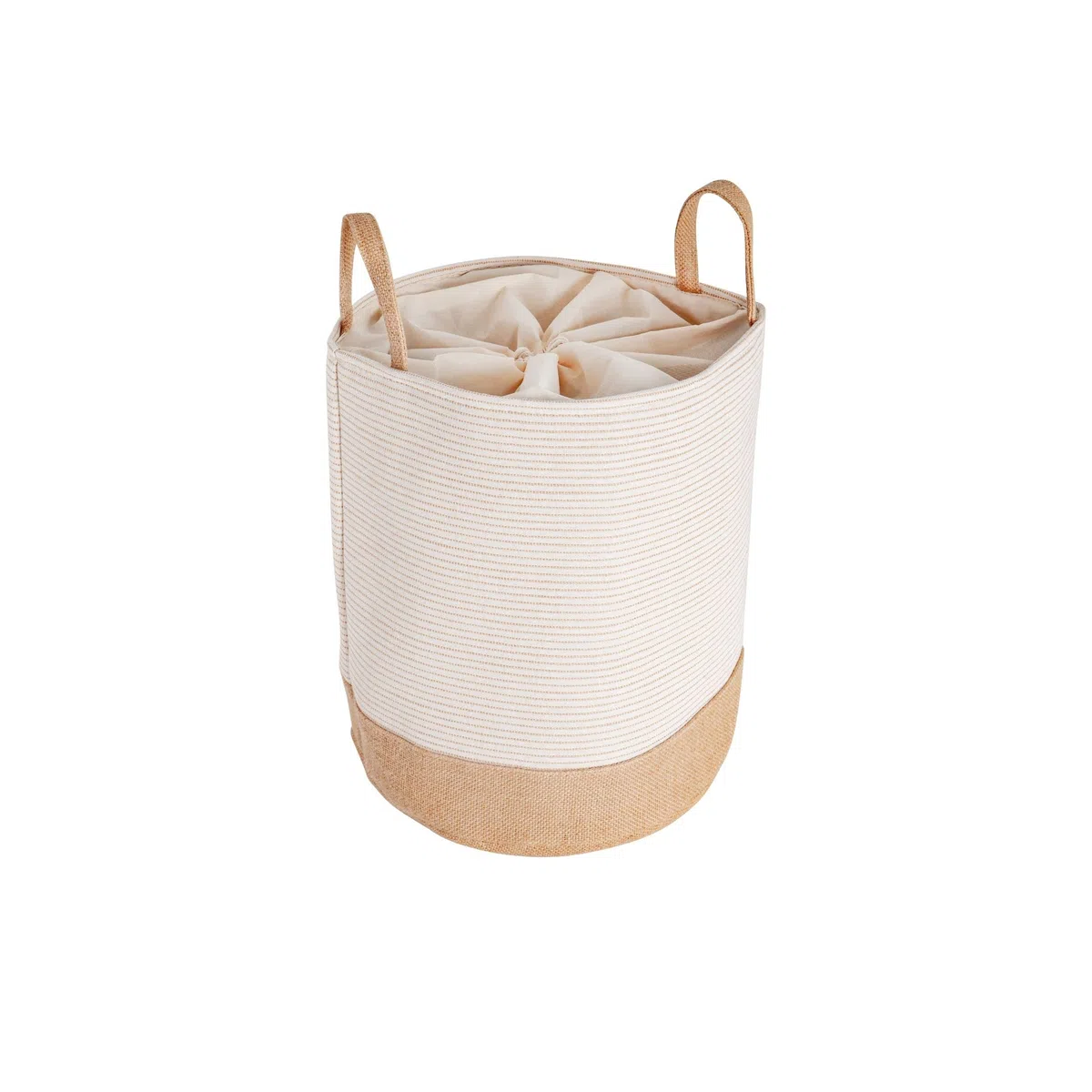 ESPAI HOME cesto ropa sucia bebe de Yute 40 x 35cm, laundry basket, cesta lavanderia, cubo ropa sucia, cesta colada, pongotodo organizador juguetes y mantas, cesto roupa suja