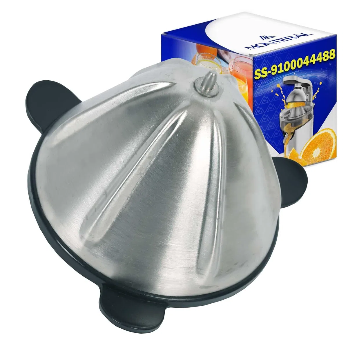 Cono para Exprimidor Electrico con Código Original SS-9100044488 SS9100044488 para Moulinex Vitapress Pro PC700D10 - Garantía 10 Años - MONTERAL