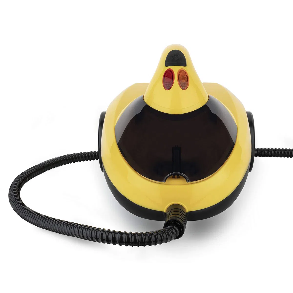 Winkel Wëasy NVP15 Limpiador a Vapor, Vaporeta 1500 W, 4 Bares, Autonomía de 45 min, Capacidad de Agua de 1.5 L, Compartimento Interno, Amarillo, Plástico