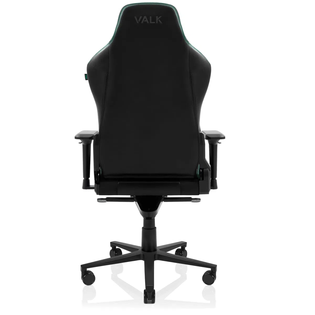 VALK Freya - Silla Gaming Ergonómica Profesional, Polipiel (Mecanismo basculante, Reposabrazos 4D, Cojines Memory Foam, Respaldo reclinable, Pistón Clase 4) Silla Gamer, Silla Oficina (Negra)