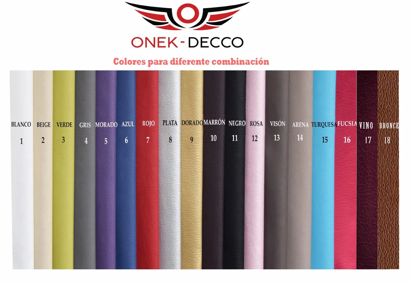 ONEK-DECCO Cabecero de Cama tapizado en Polipiel Mod. Málaga - Cabeceros Originales para Niños, Juvenil y Matrimonio de 70 cm. Alto – Cabezal de Colgar (150x70, Blanco-Negro)