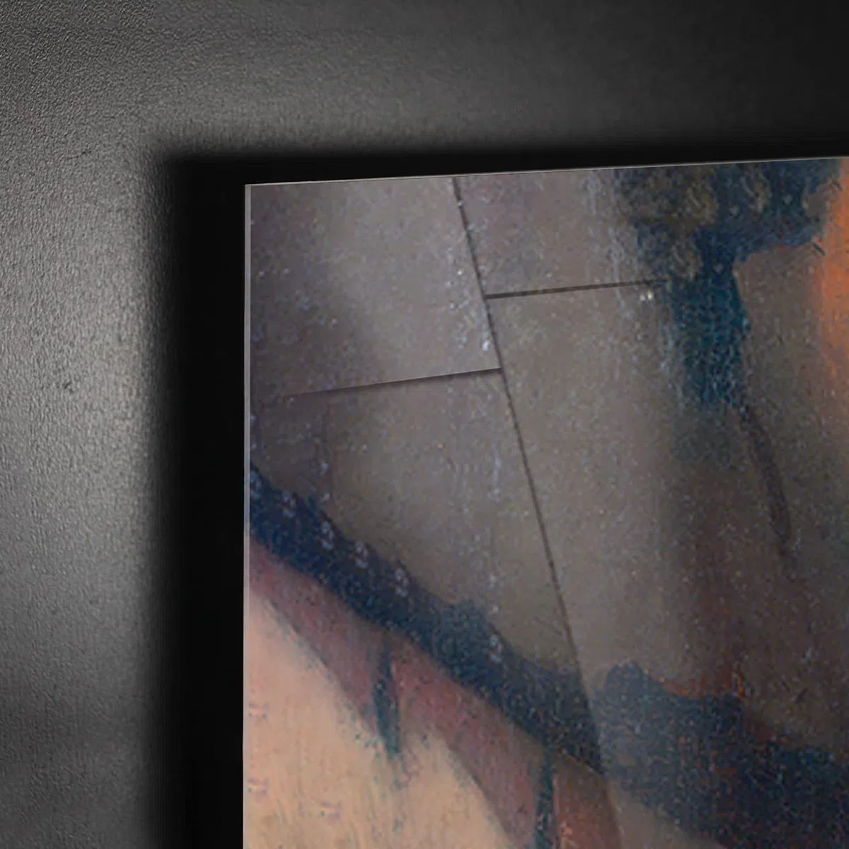 Giallobus - Pinturas - Jan Vermeer - Chica con la Flauta - Vidrio acrílico plexi - 100x100 - Listo para Colgar - Cuadros Modernos para el hogar
