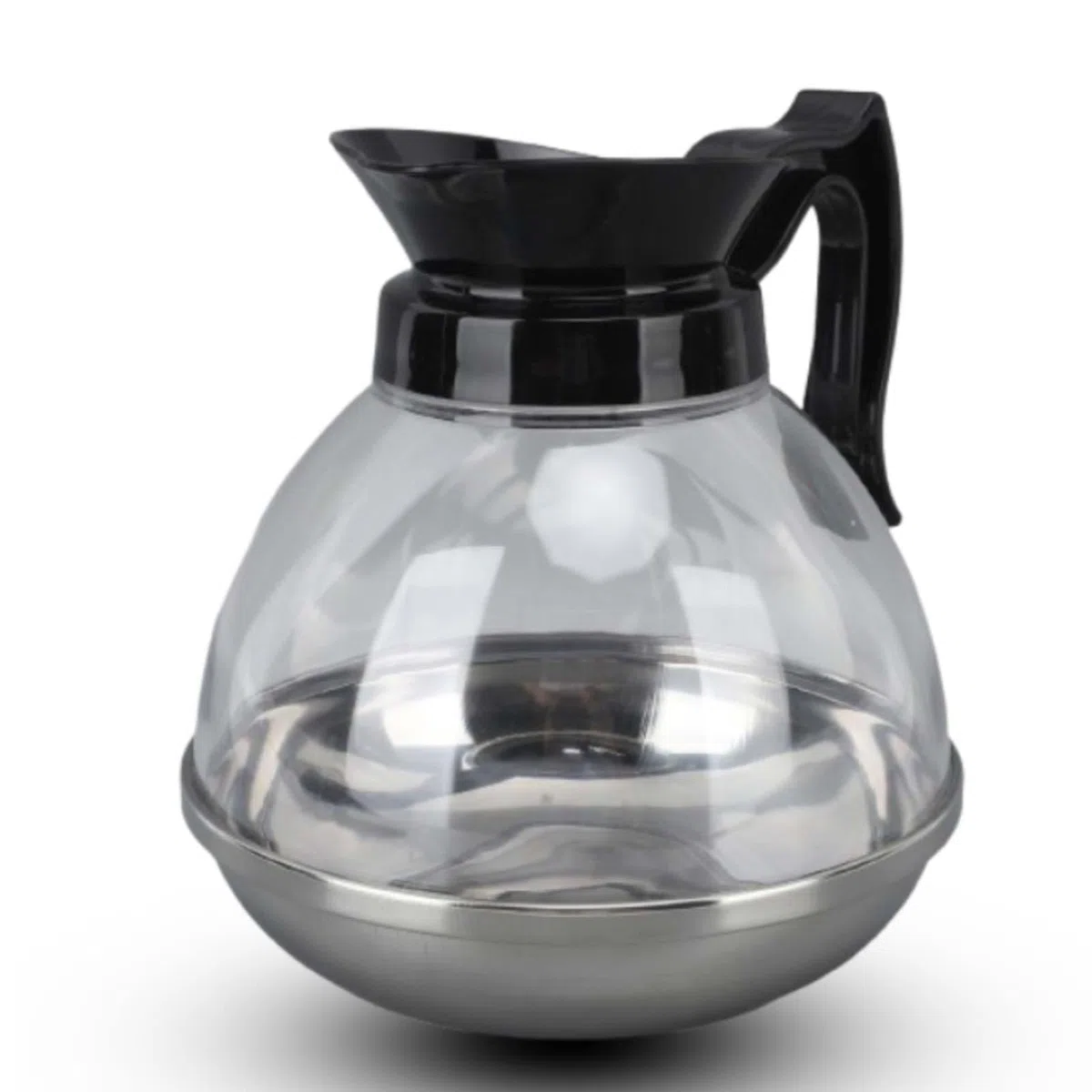 Cafetera, jarra de café de repuesto, jarra de café, cafetera universal con agarre negro y boquilla ajustada para cafetera y estufa
