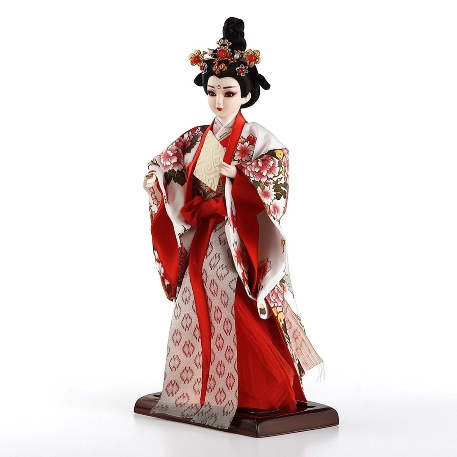 Figura Drama China corativo Estatuilla, Muñeca De Porcelana China Antigua - Cuatro Bellezas Talentosas Shangguan WAN Er