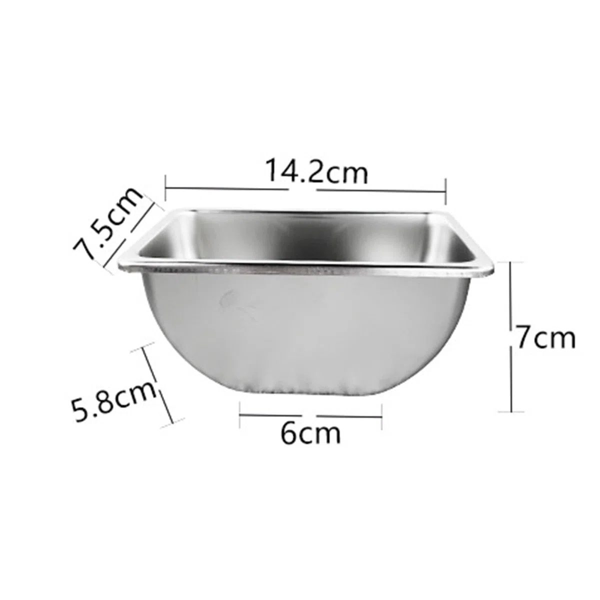 Condiment Jars Contenedor de Especias Servidor de Condimentos Organizador con Tapa Diseño Desmontable Fácil Limpieza Acero Inoxidable Adecuado para Fi, 4 Rejillas, Individual
