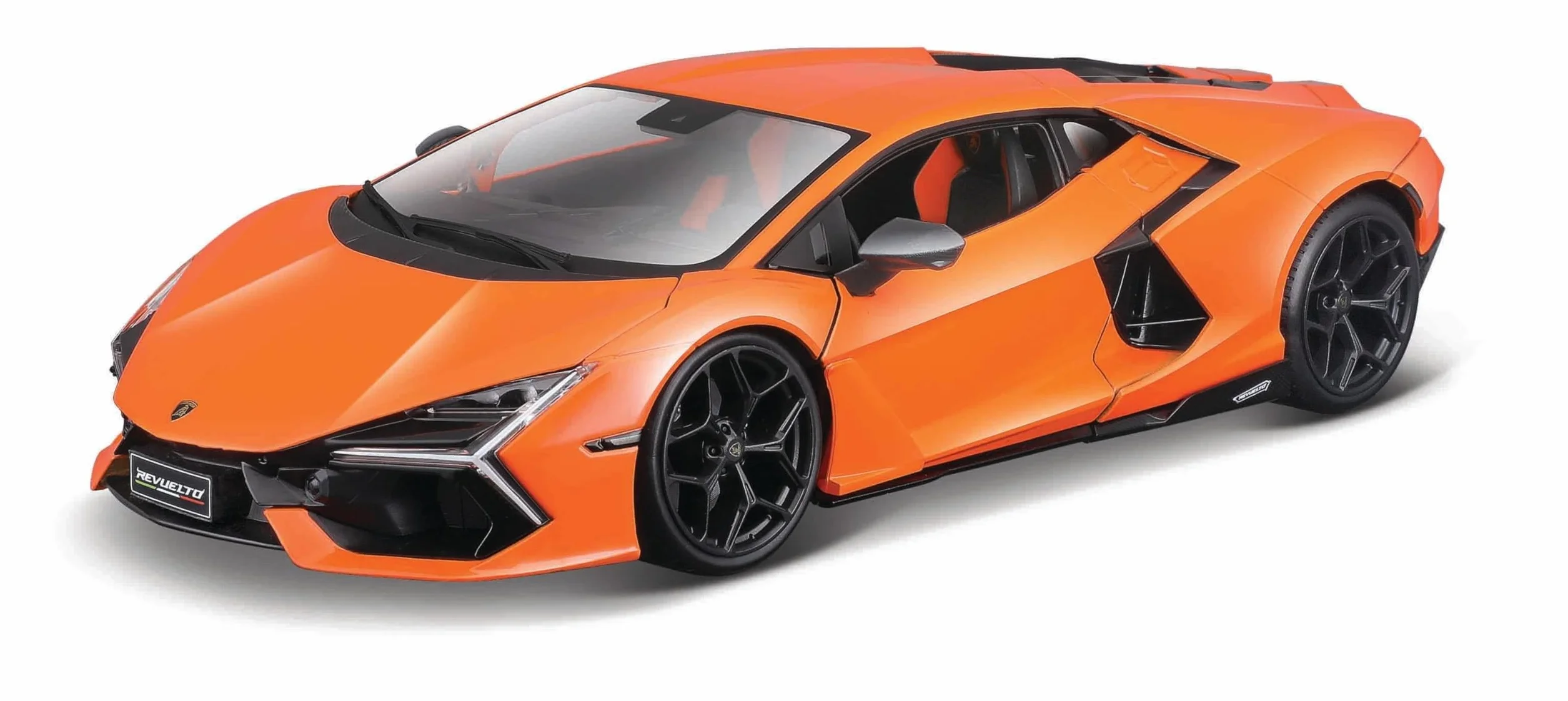 Bburago - Lamborghini Revuelto - 1:24 Scale Realistic Car Model, Diecast Replica with Opening Doors, Official Lamborghini License, Recommended Age 3+ Years
