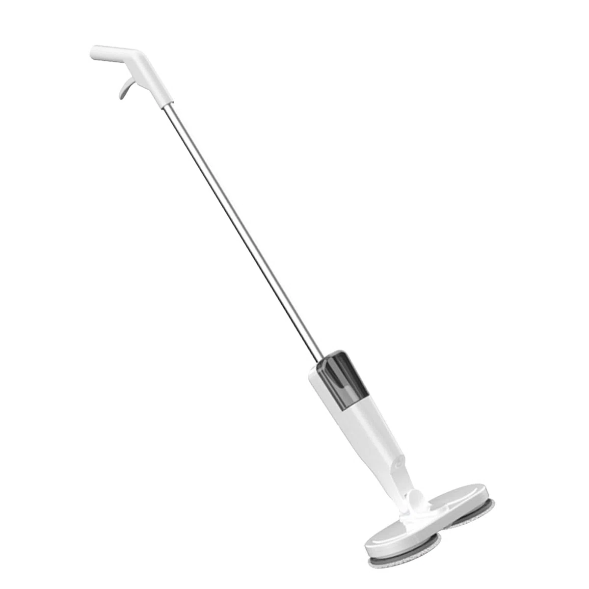 inalámbrico, trapeador eléctrico, trapeador eléctrico, trapeador eléctrico Recargable liviano liviano con rociador de Agua para Pisos de mármol de Madera Dura (44.2 x 11.3 x 5.5in,)