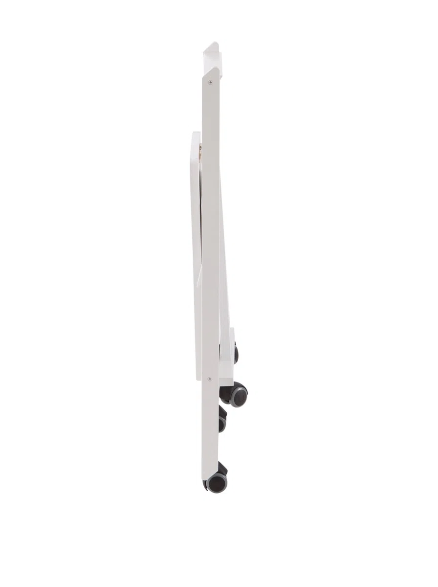 Arredamenti Italia Camarera para Bebidas SIMPATY, Madera - Plegable - 2 bandejas - Color: Blanco Ar-It il Cuore del Legno