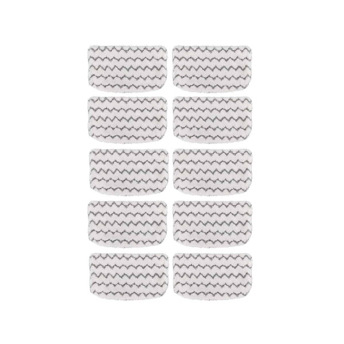 Paquete De 10 Almohadillas De Repuesto For Fregona A Vapor. Compatible con Shark S1000 S1000A S1000C. Trapeador De Repuesto De Microfibra