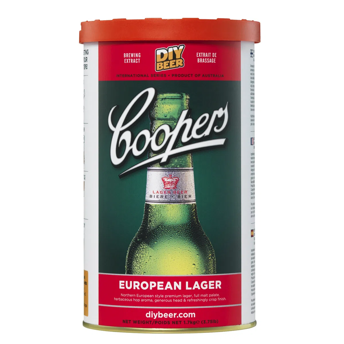 Coopers - Juego de elaboración propia de cerveza casera concentrada