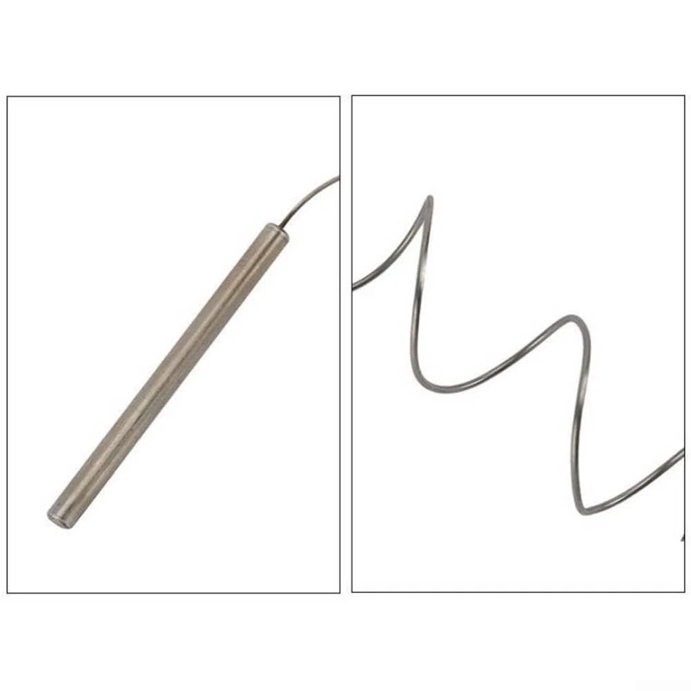 Termómetro industrial para horno con sonda capilar de presión de acero inoxidable y extensor de 1 5 metros para rango de temperatura de 0 a 600 grados Celsius