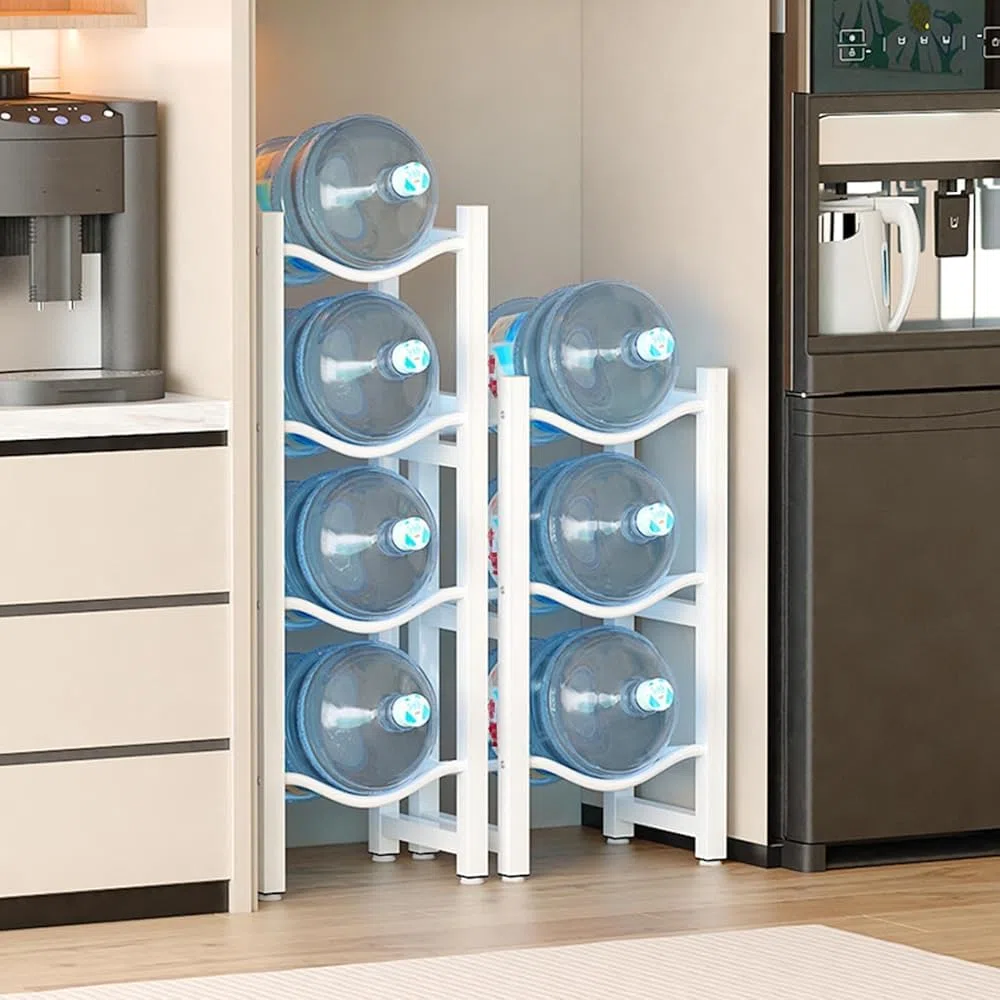 Soporte Resistente para Botellas de Agua, Apto para dispensadores y enfriadores de Agua (5 Soportes N), Ideal para el hogar y la Oficina.
