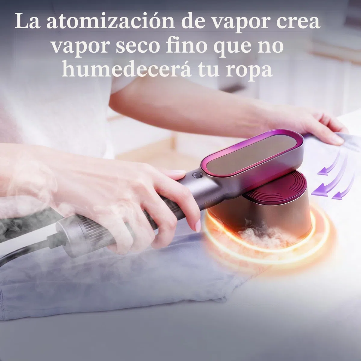 Plancha Vapor para Ropa 2 en 1 (Plancha + Vapor), 1200W Plancha de Vapor Vertical,Calentamiento Rápido 9s, Mini Plancha Vertical Vapor, para Viajes, Hogar, Oficina
