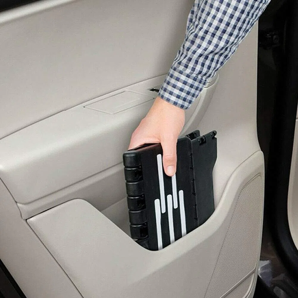 Taburete Plegable Antideslizante Pequeño de Sola Etapa Compacto Portátil Ligero de Rendimiento