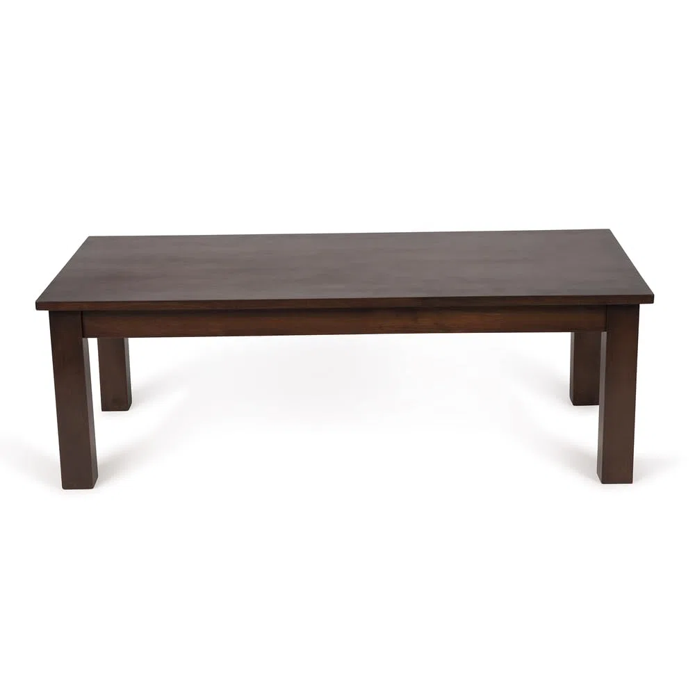 BOX FURNITURE Mesa de Centro Aiko 120x60x40cm en Madera Acabado Color wengué