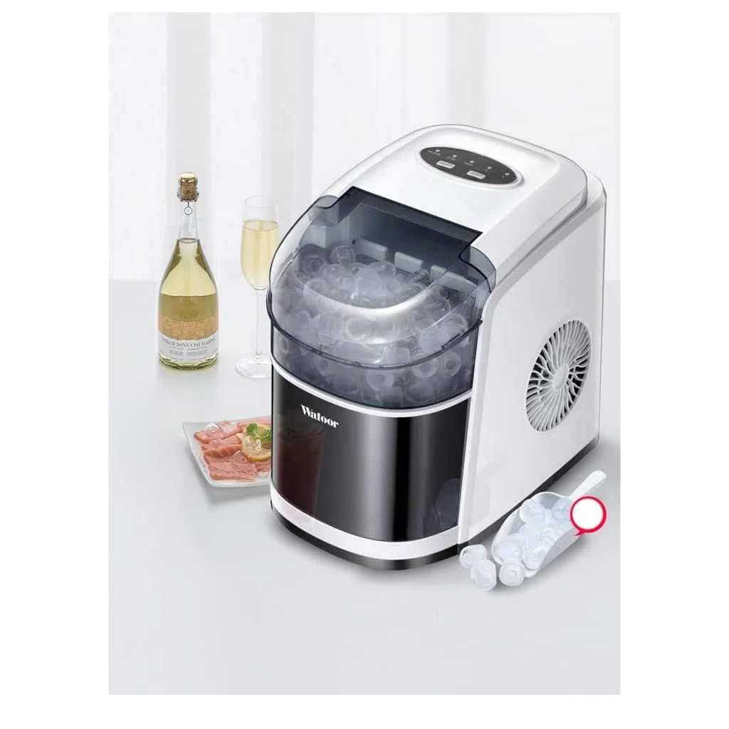 Fabricante de Hielo pequeño Mini Mini Mini Mini Retro Redondo de Hielo Fabricante de Cubos de Hielo