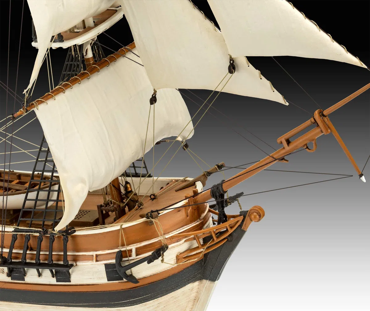 Descubrimiento histórico de Darwin Barca H.M.S. Beagle