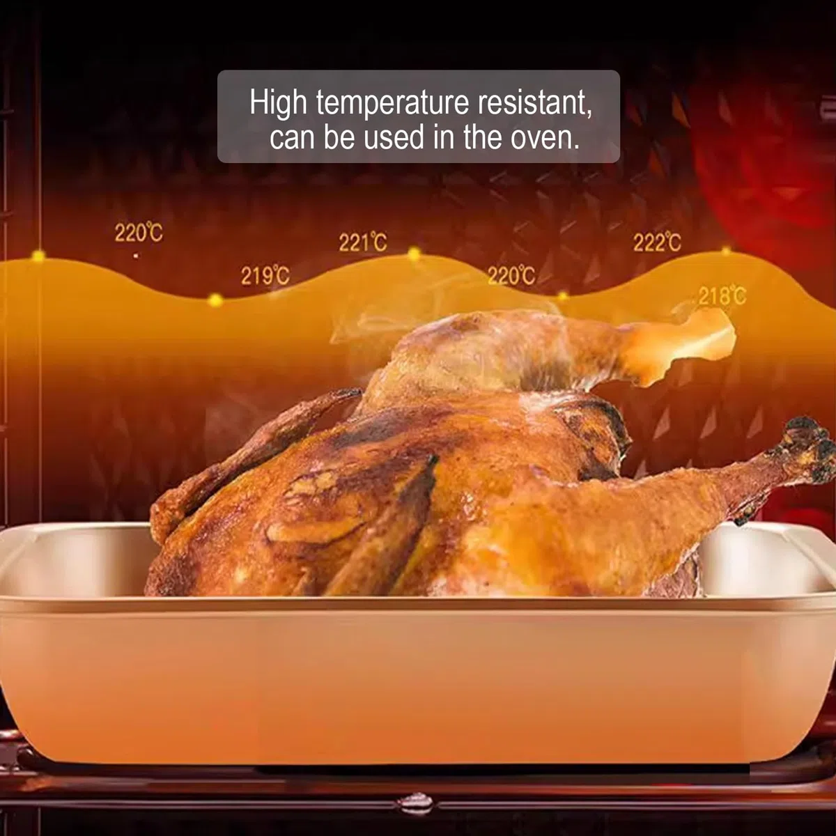 Bandeja Horno Acero Inoxidable 304, Bandeja para Hornear Alimentos, Resistente A Altas Temperaturas, Apta para Horno(60x40x2cm/23.6x15.7x0.8in)