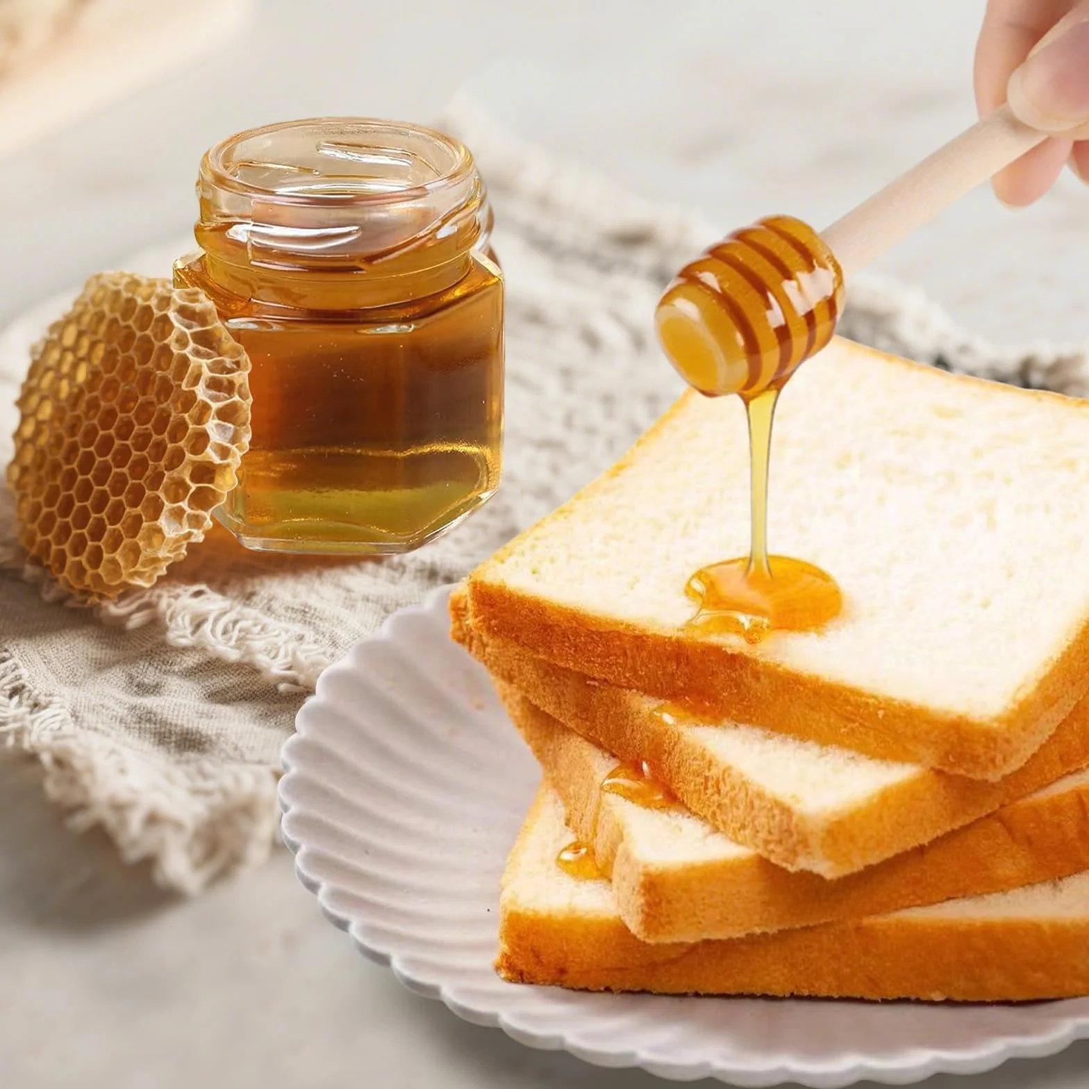 20 paquetes de latas de miel de vidrio de 45ml,Botecitos Para La Miel,con cucharas,colgantes de abejas,bolsas de regalo,tarjetas de agradecimiento,pegatinas,perfecto para baby shower,recuerdos de boda