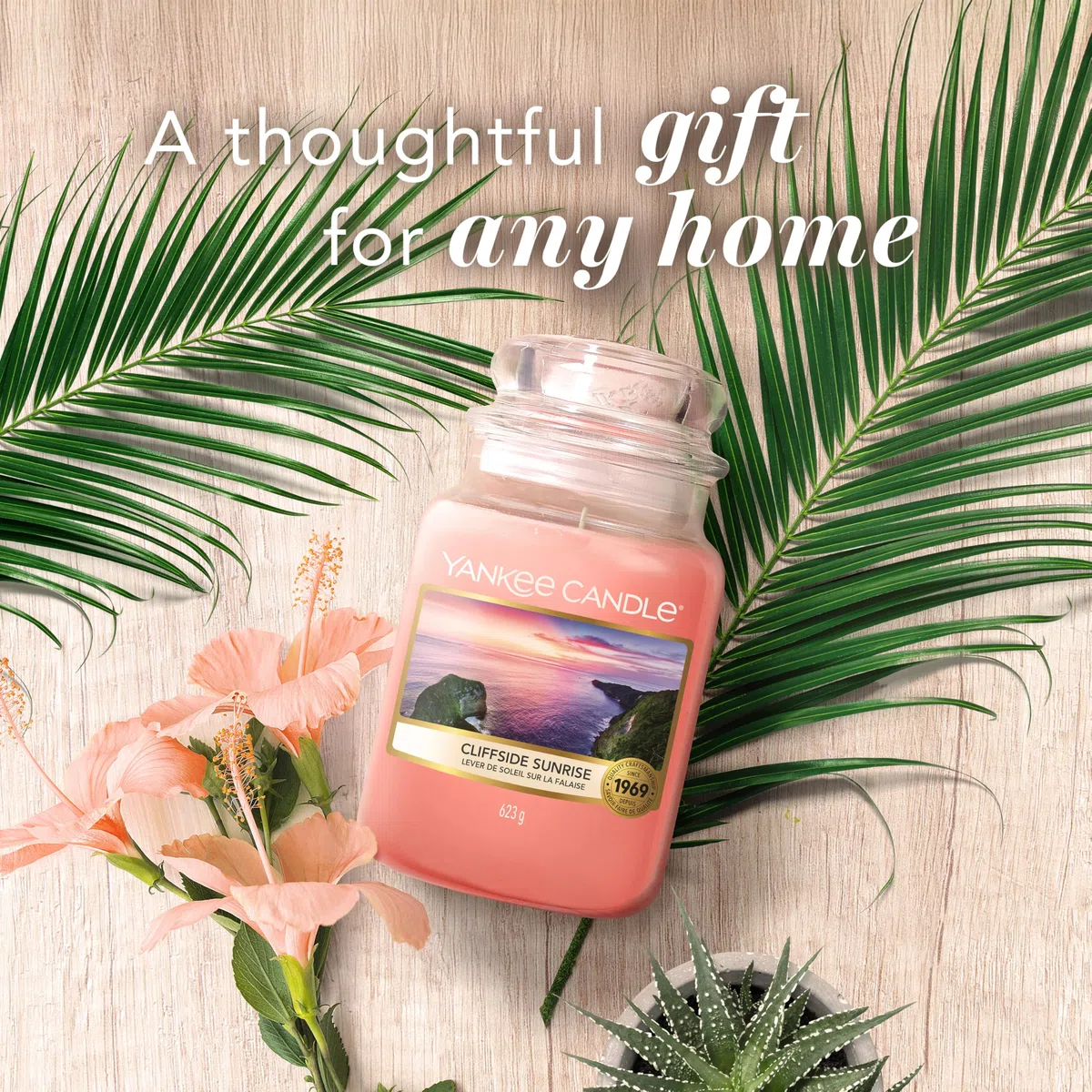Yankee Candle Vela aromática | Amanecer en el Acantilado vela en tarro grande | Velas de larga duración: hasta 150 h | Regalos perfectos para mujeres (Paquete de 2)