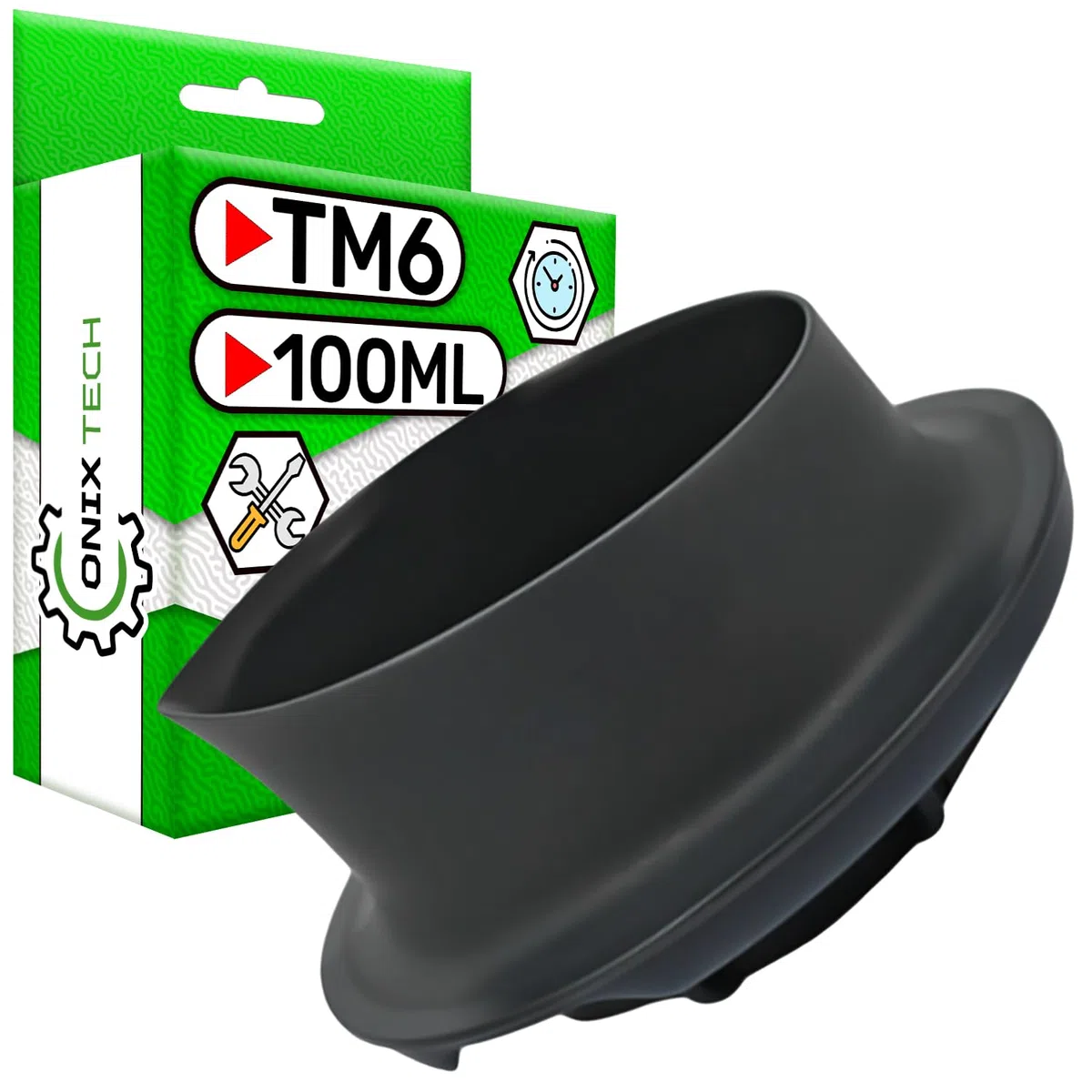 Cubilete de 100 ml de Robot de Cocina para Vorwerk Thermomix TM6 - Garantía de 5 Años - ONIX TECH
