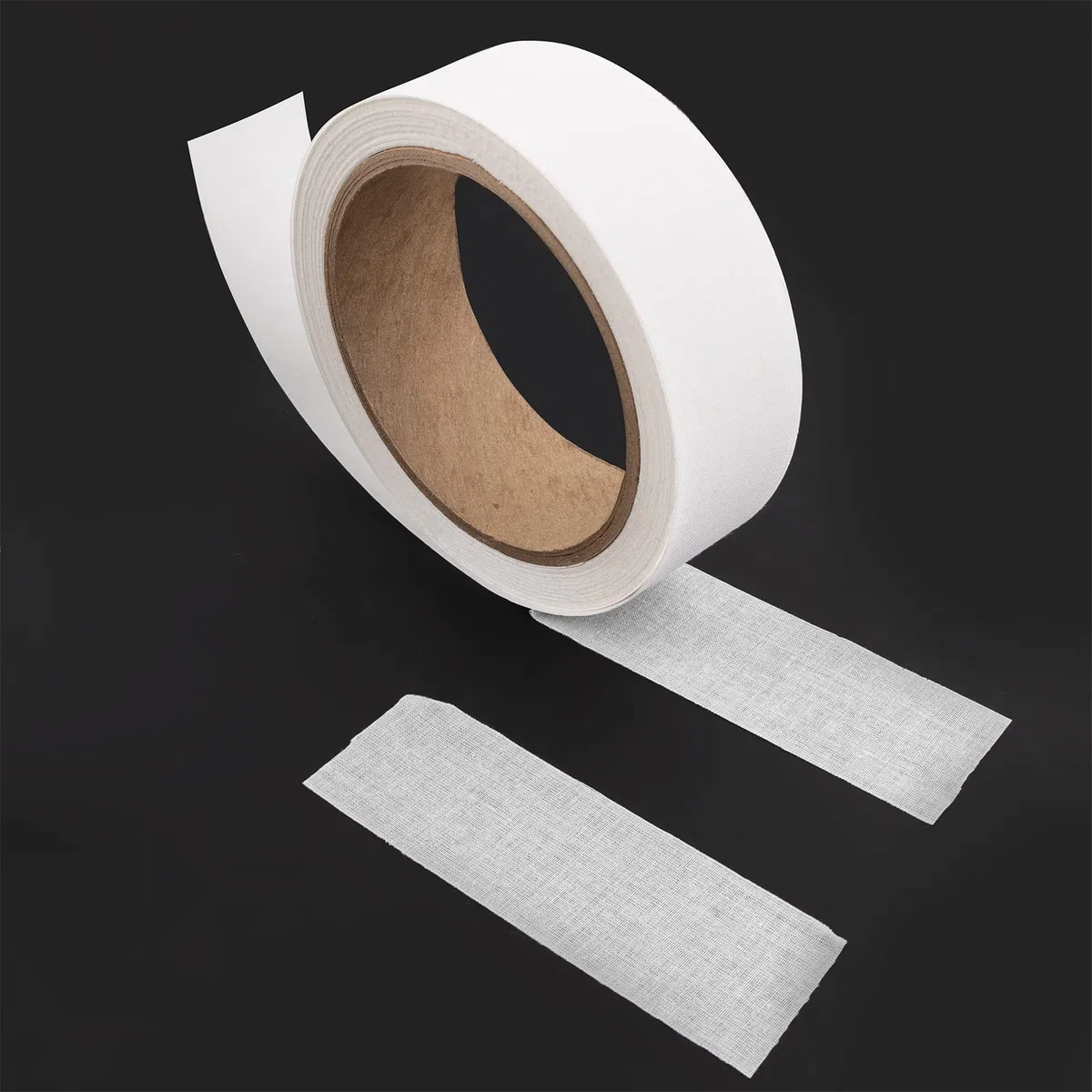 Lineco Cinta autoadhesiva de lino para bisagras, color blanco, 1.25 x 35 pies