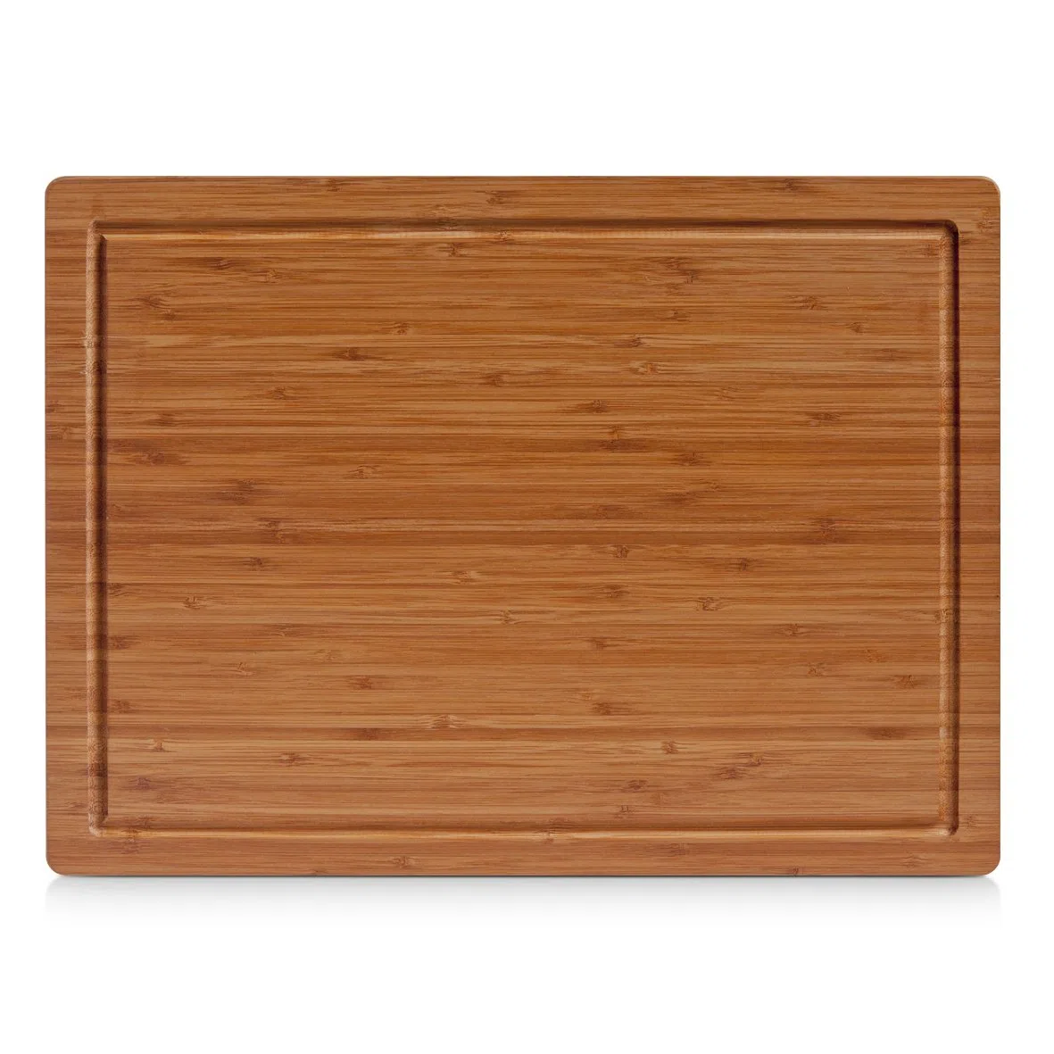 Zeller 25220 Tabla para Cortar, Madera, Marrón, 45x33x3 cm