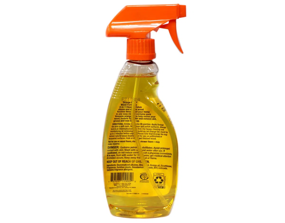 Orange Glo 640823841079 - Muebles de madera (3 unidades, 2 en 1, limpio y pulido)